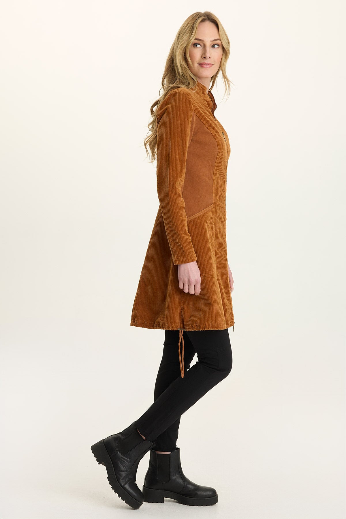 Wearables Uzma Corduroy Jacket-Dress