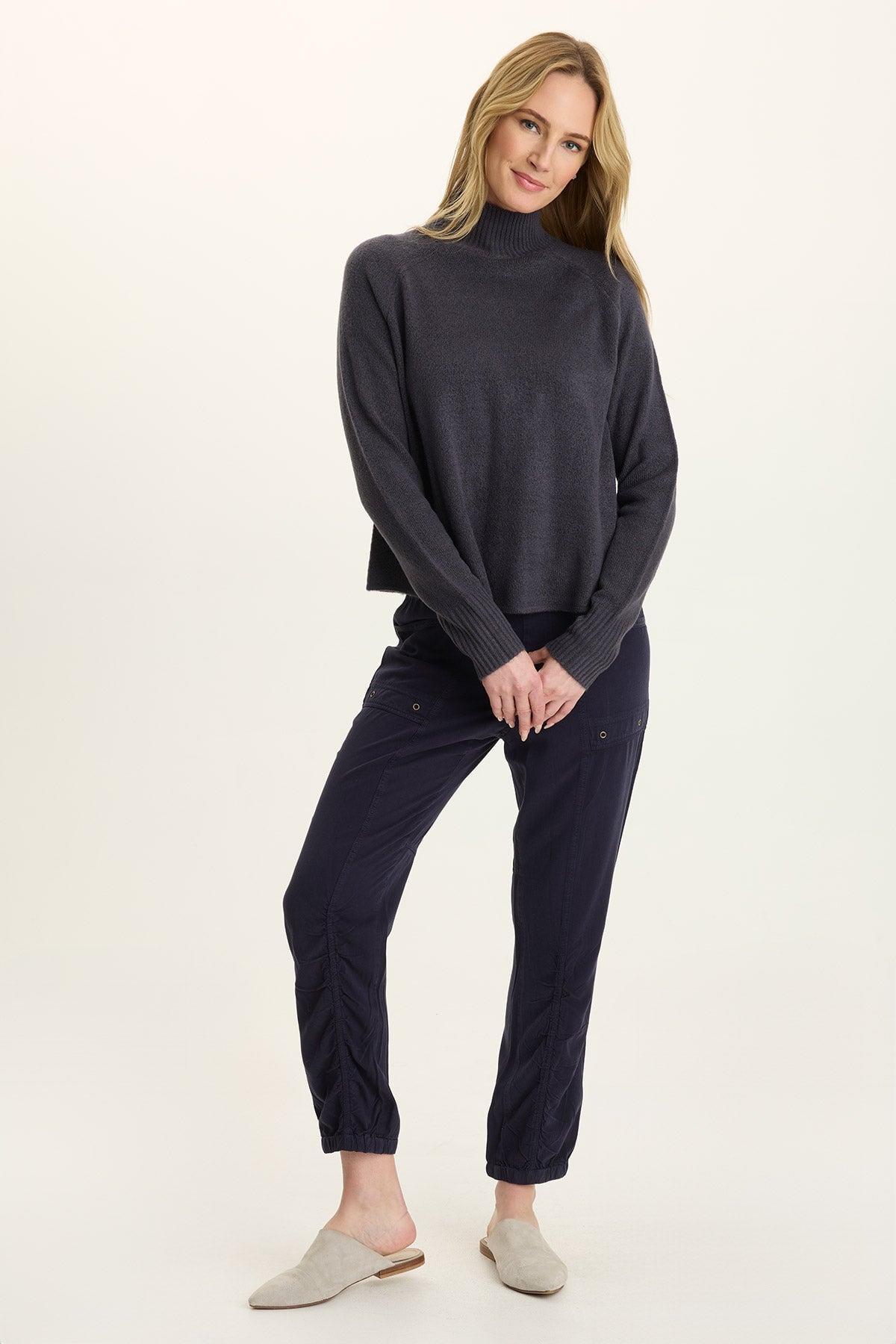 Wearables Alessi Mock-Neck Sweater