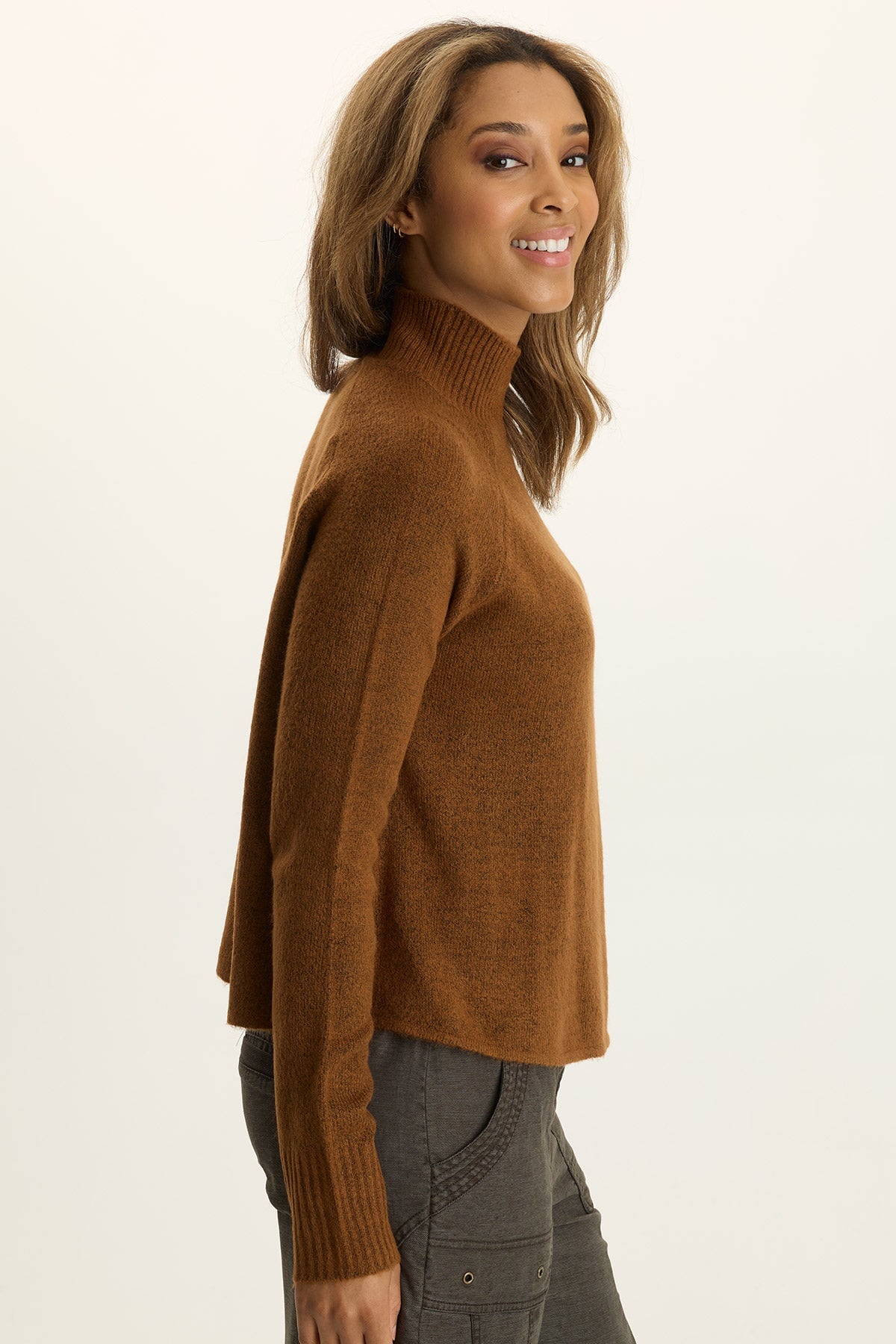 Wearables Alessi Mock-Neck Sweater