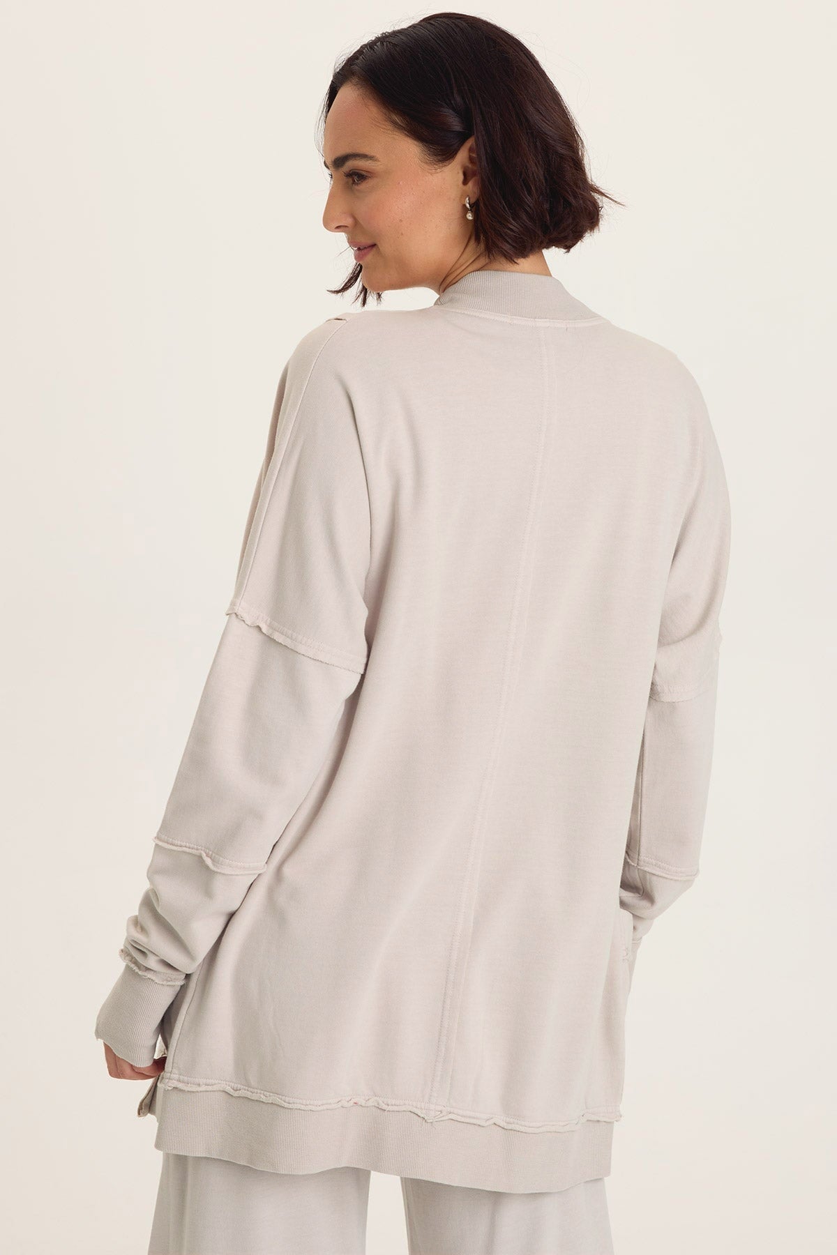 Wearables Trude Fleece Button-Up Cardigan