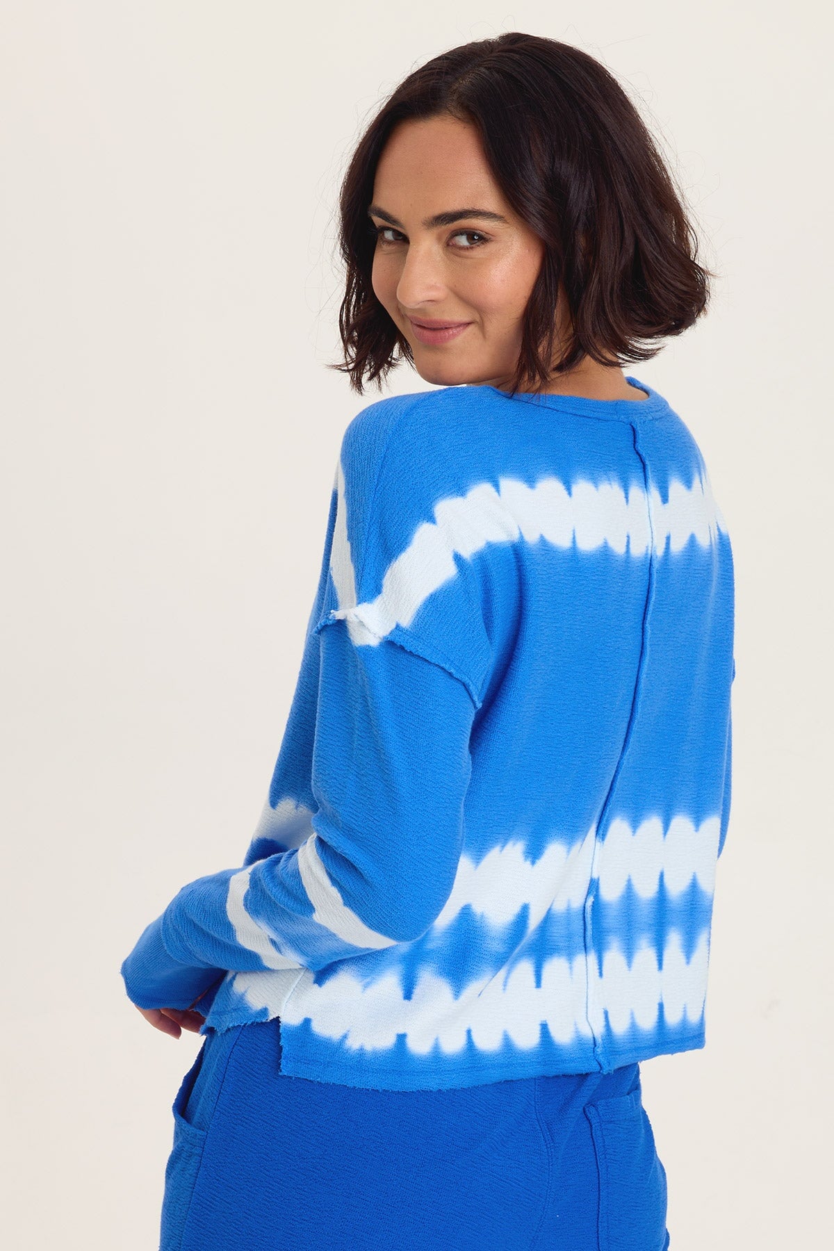 Wearables Annika Long Sleeve Boat Neck Top