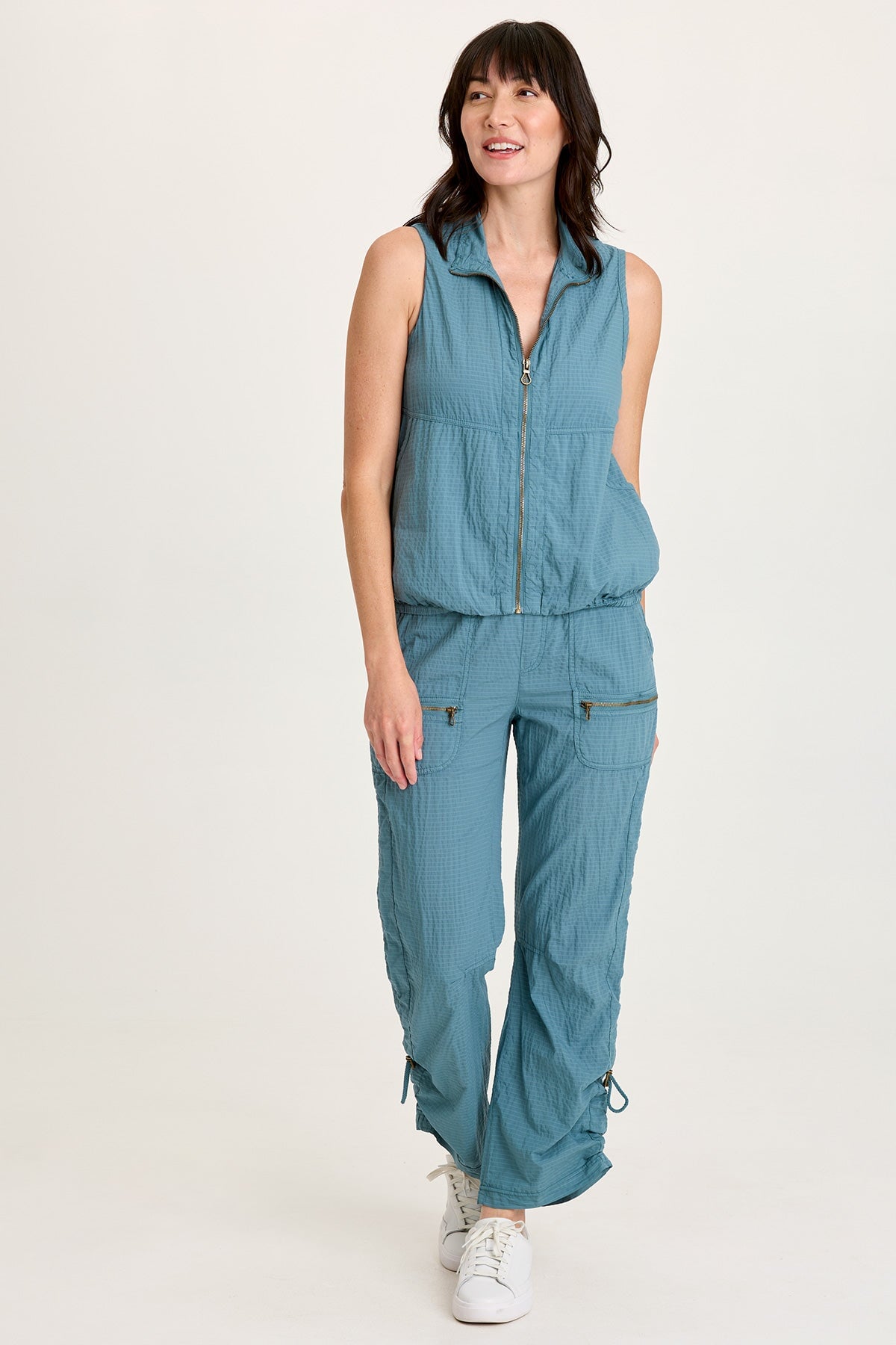 XCVI Trotter Textured Side Cinch Pant