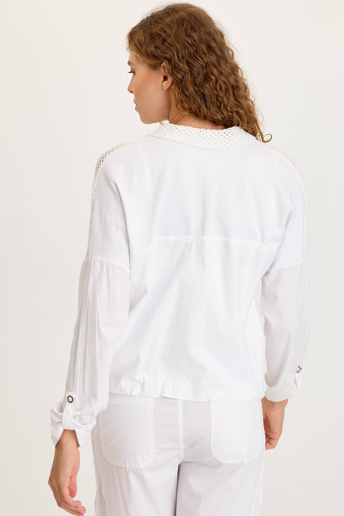 XCVI Niels Poplin/Mesh Jacket