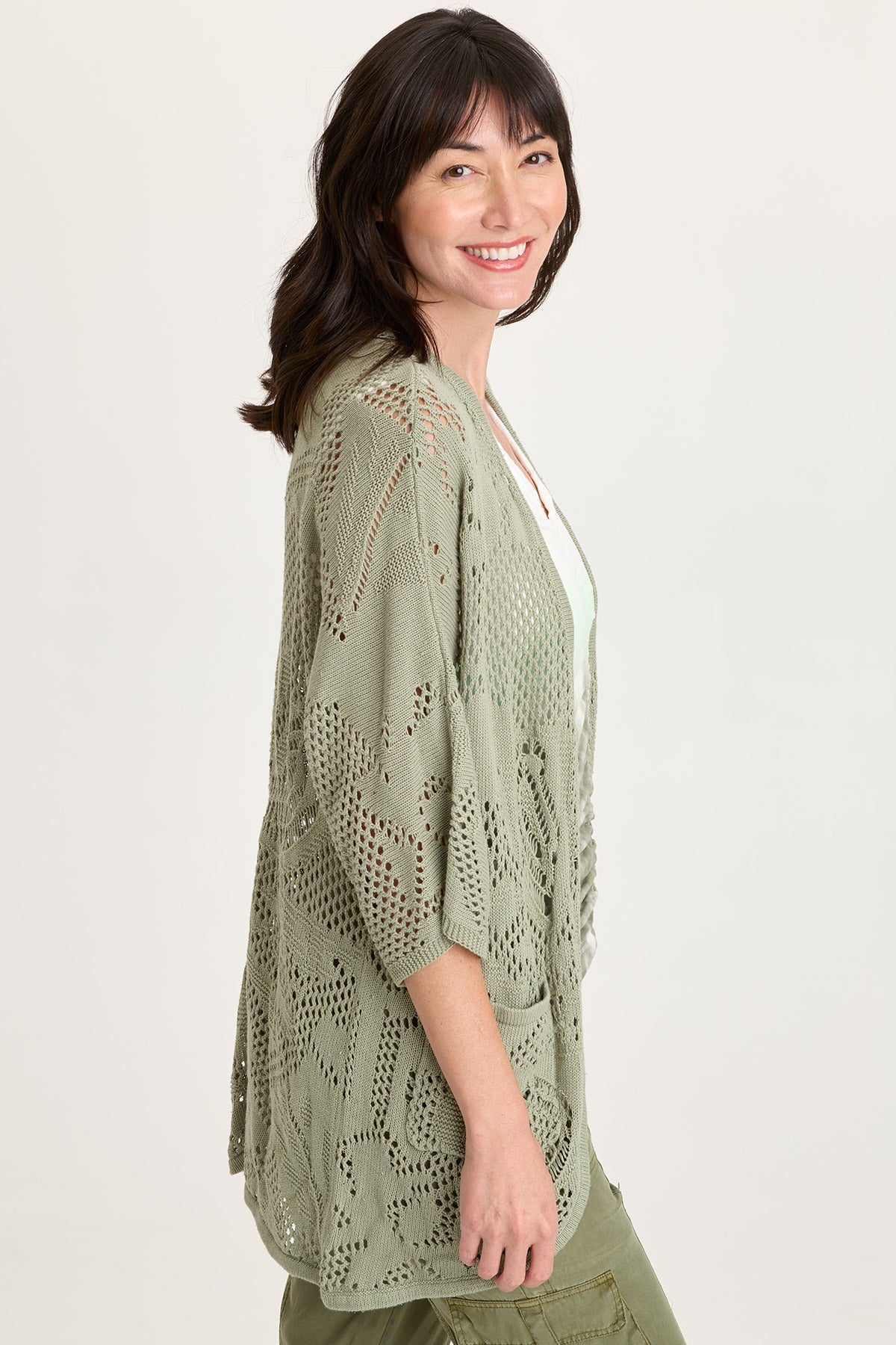 XCVI Redford Cotton Knit Cardigan