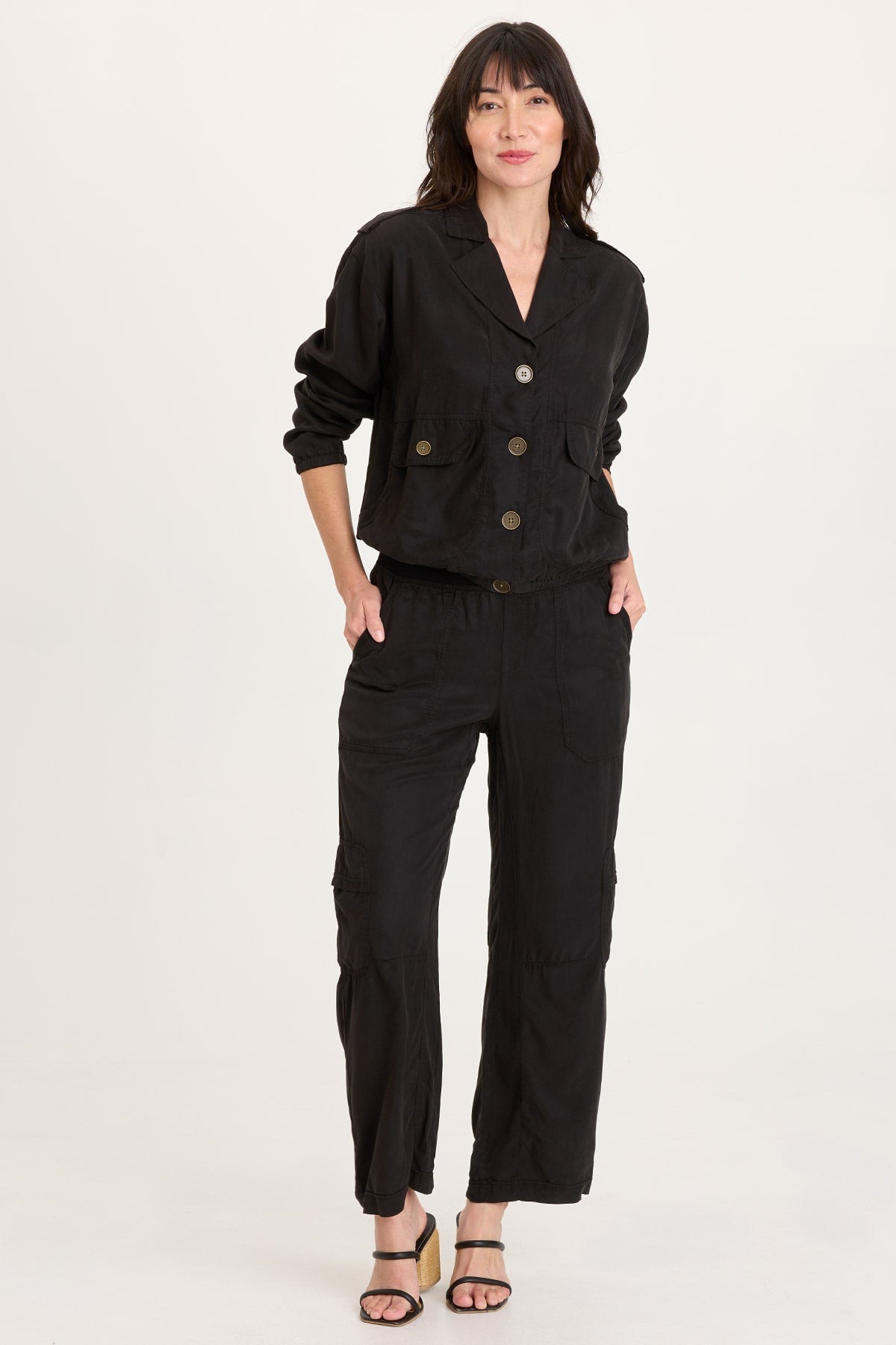 XCVI Miro Twill Bomber Jacket