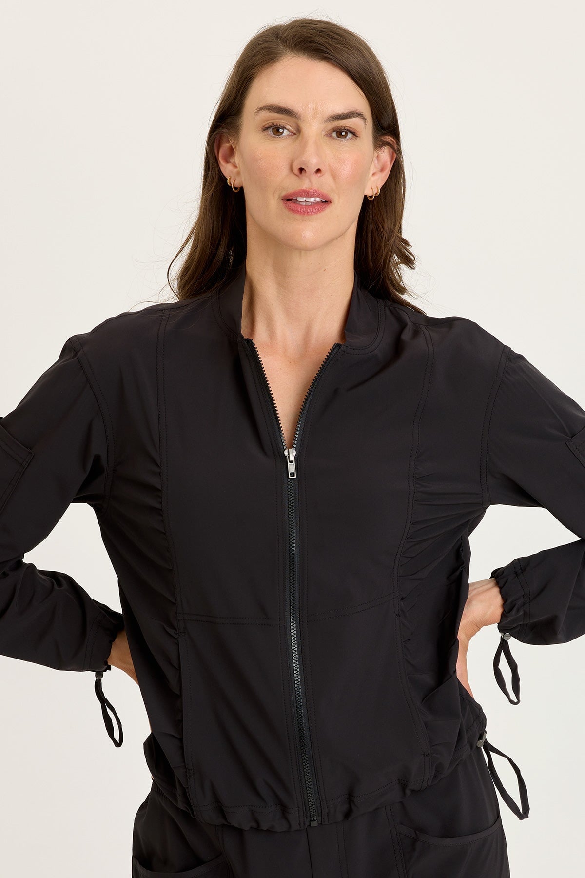 Wearables Bach Whisper 4-Way Stretch Bomber Jacket