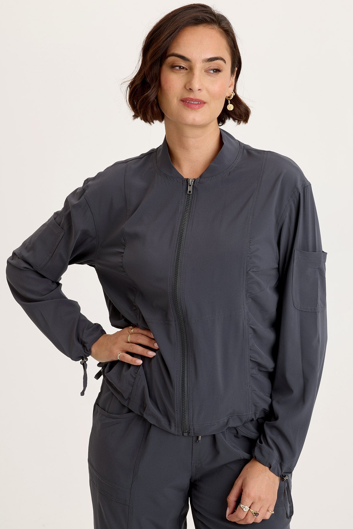Wearables Bach 4-Way Stretch Bomber Jacket