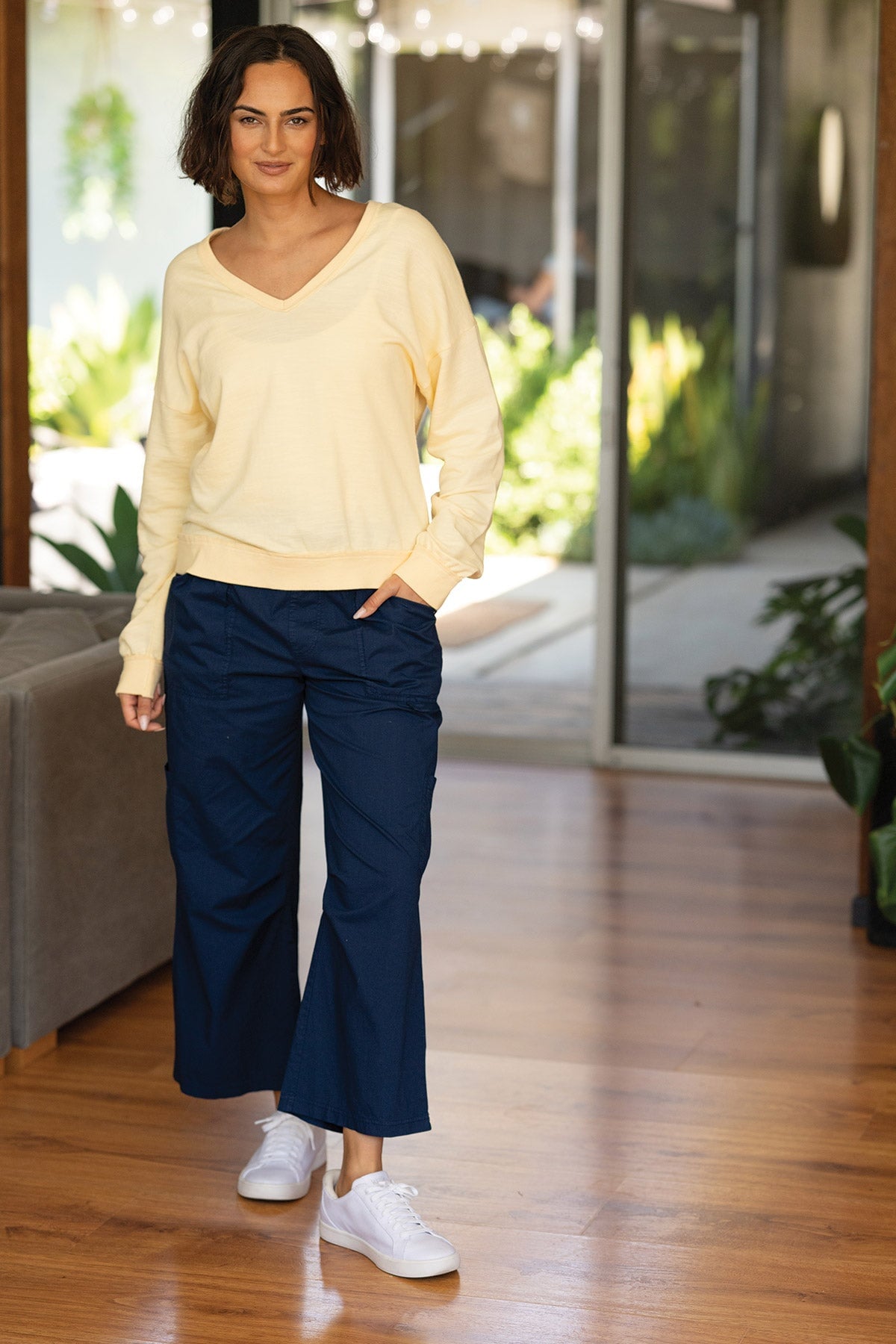 Wearables Rolin Terry V-Neck Pullover