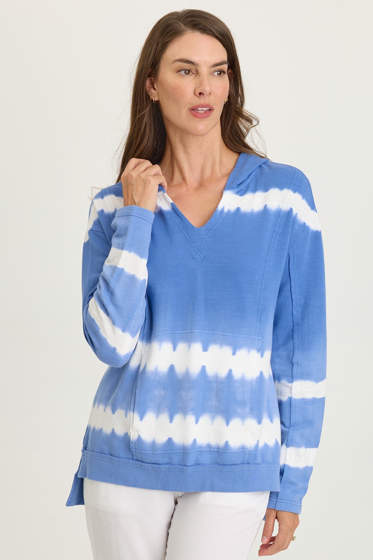 Wearables Luthor Terry V-Neck Hoodie