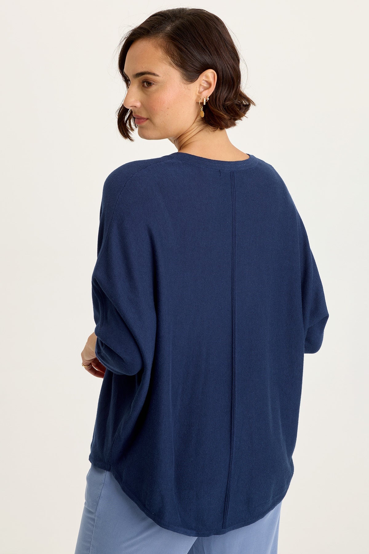 Wearables Zia Knit Dolman 3/4 Sleeve Top