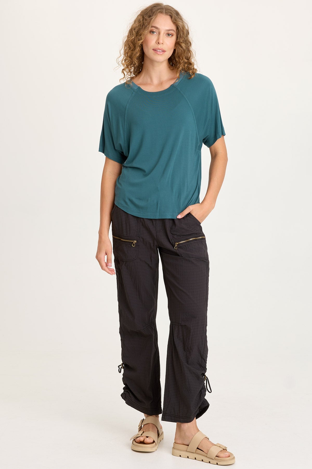 XCVI Lester Jersey Raglan Tee