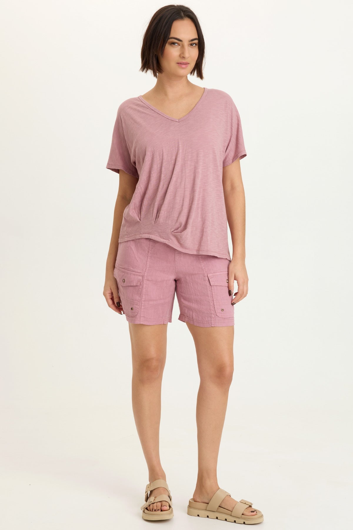 XCVI Anshel Jersey Wave Hem Tee