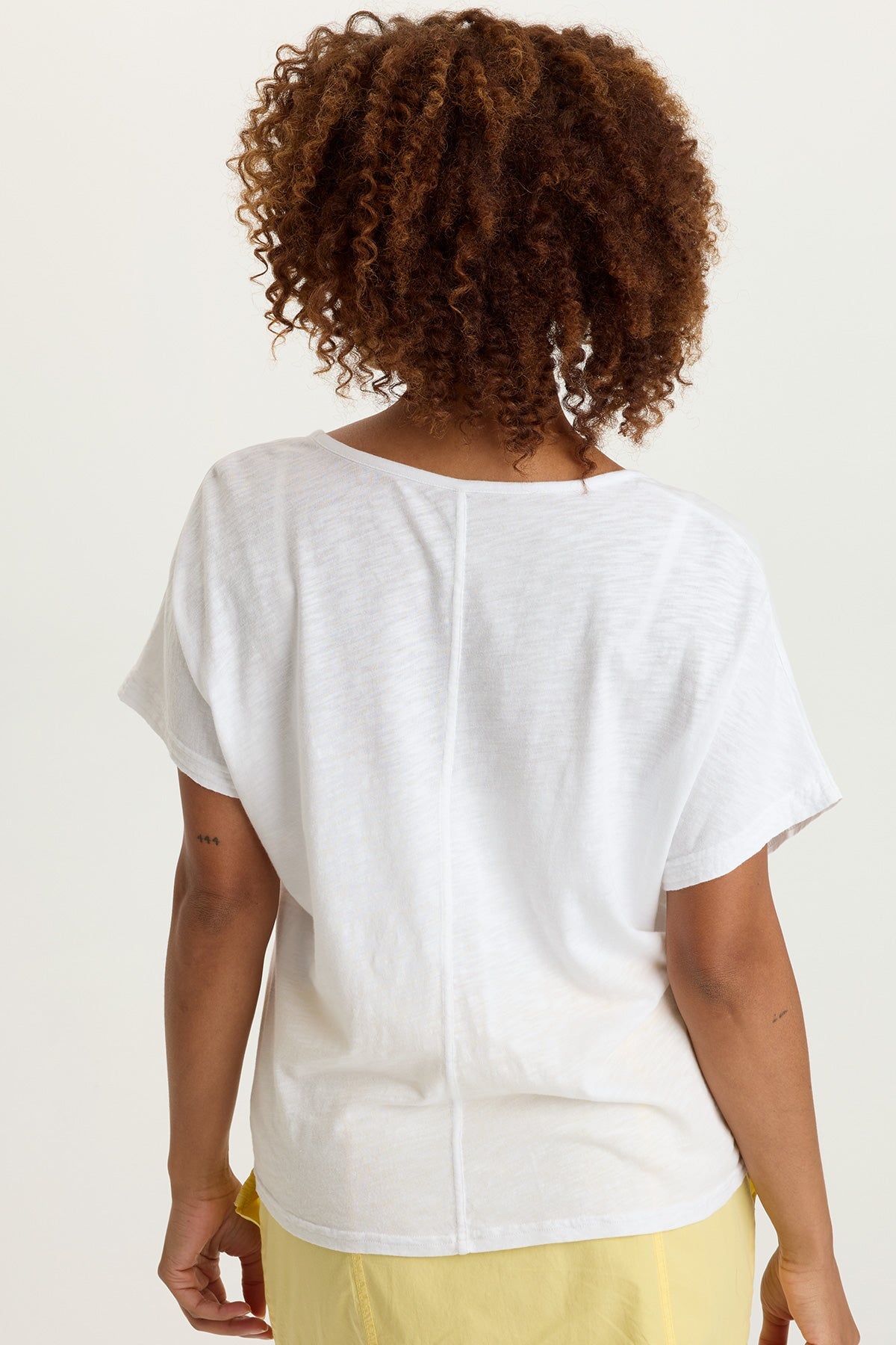 XCVI Dashell Twill Corded V-Neck Top