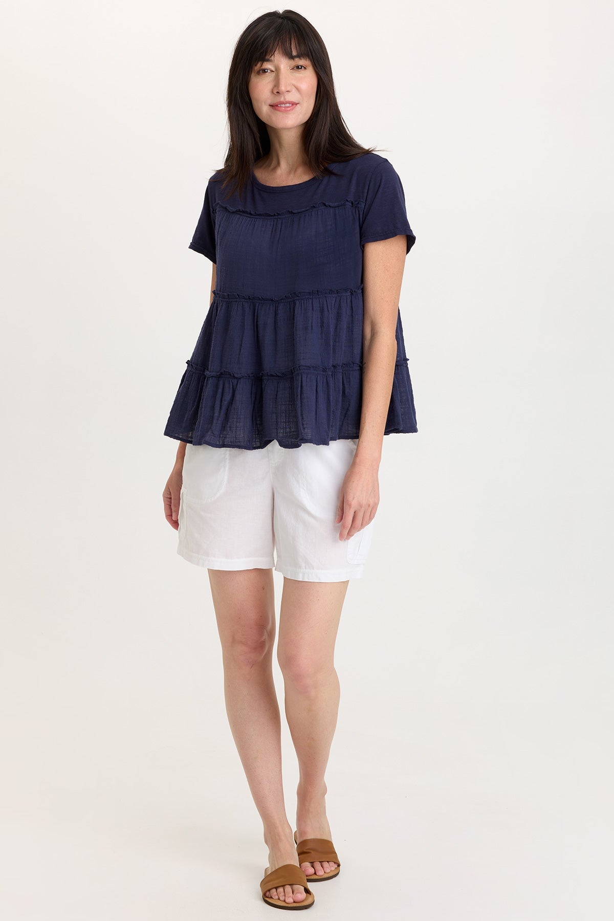 Wearables Balinda Gauze Babydoll Top