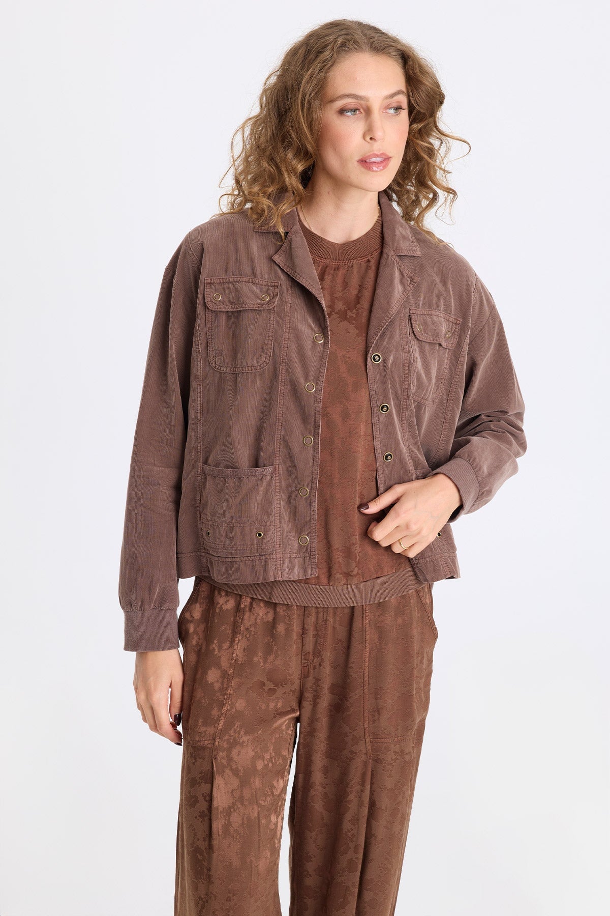 XCVI Marcellus Corduroy Trucker Jacket