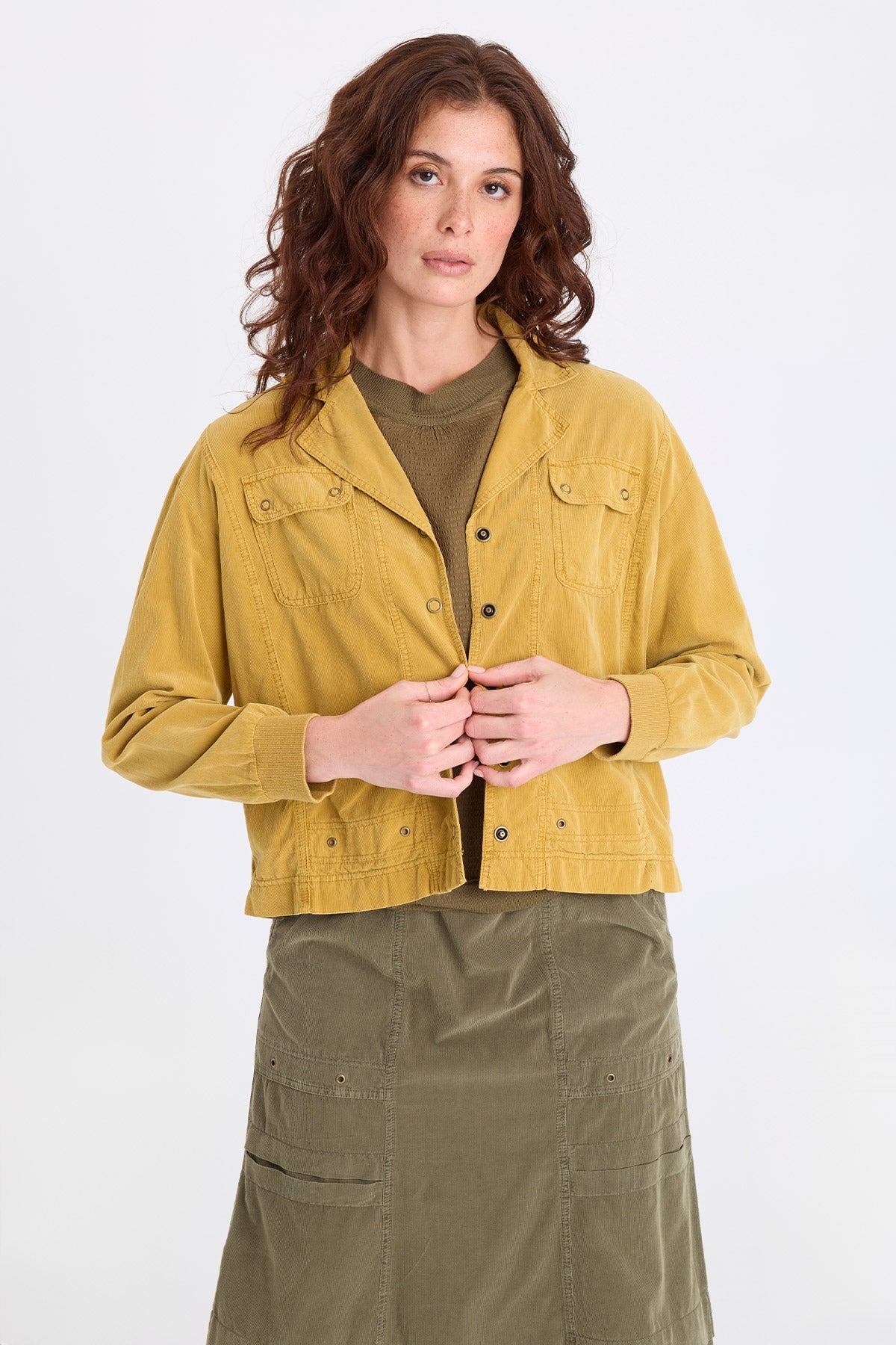 XCVI Marcellus Corduroy Trucker Jacket