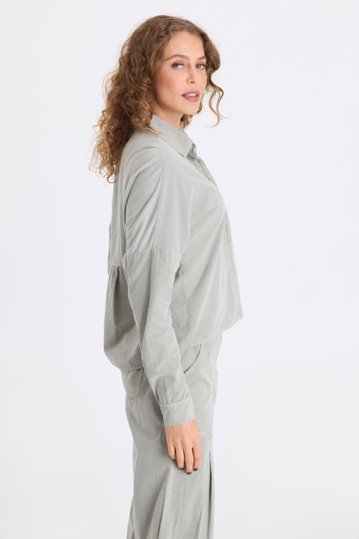 XCVI Kyle Corduroy Button-Up