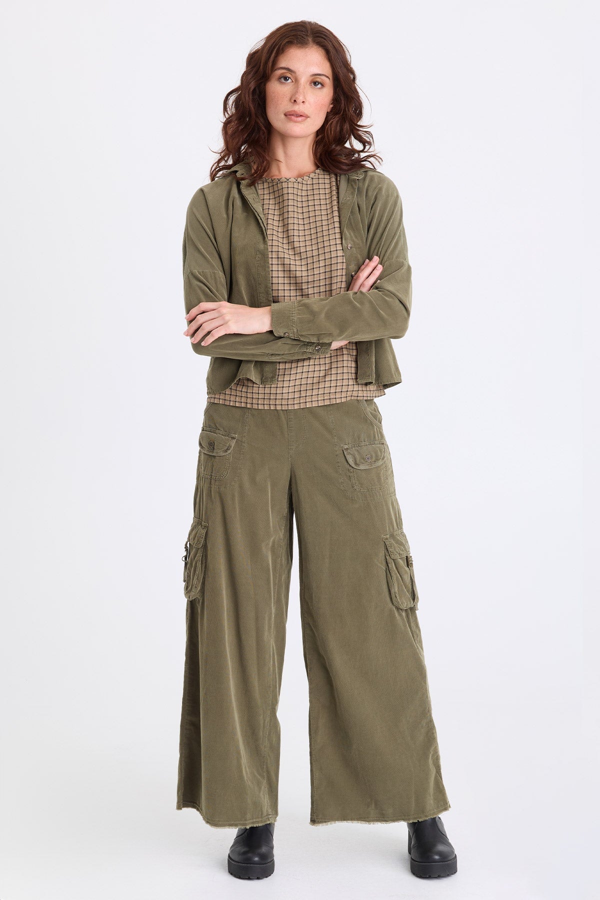 XCVI Kyle Corduroy Button-Up