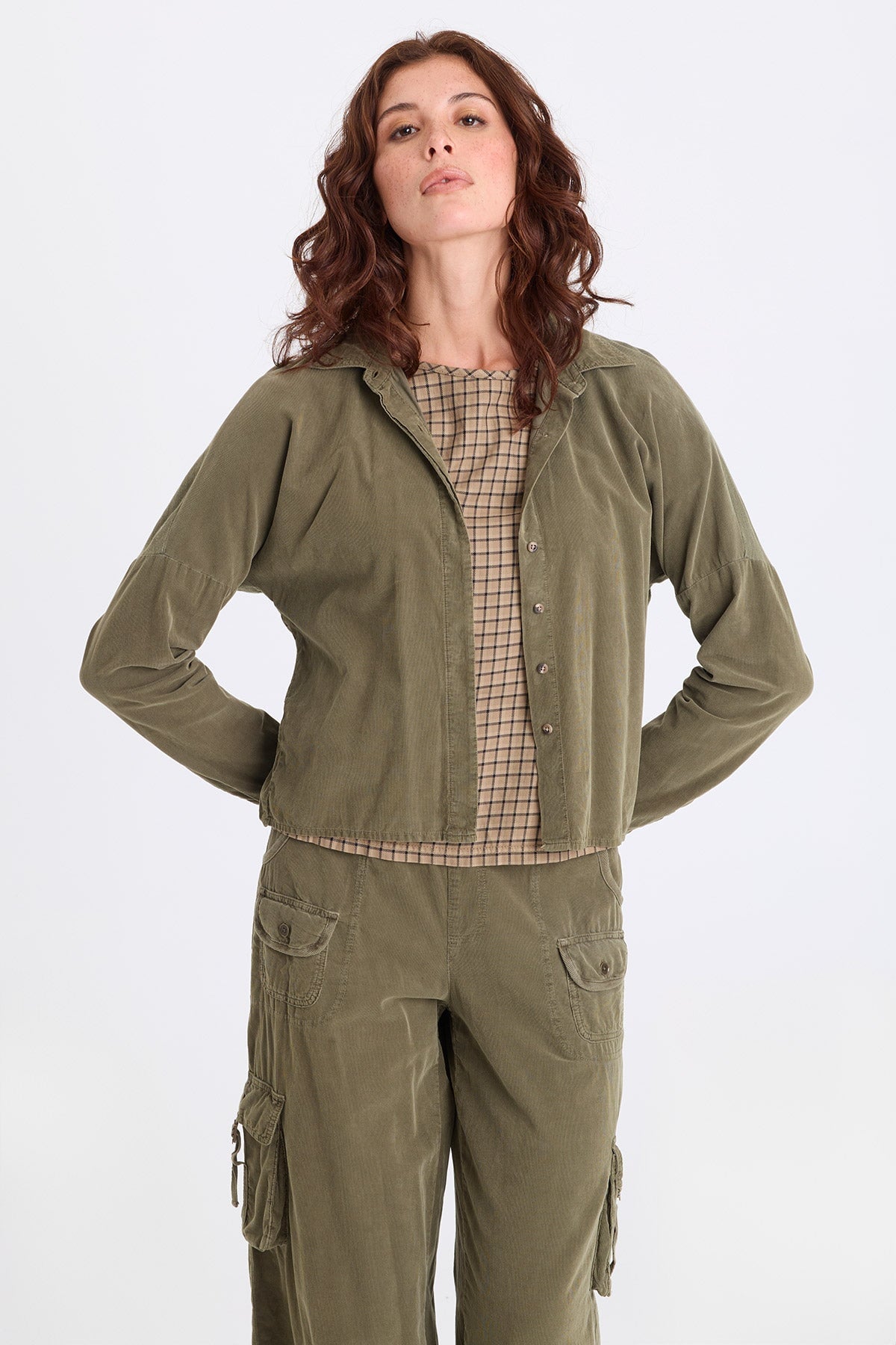 XCVI Kyle Corduroy Button-Up