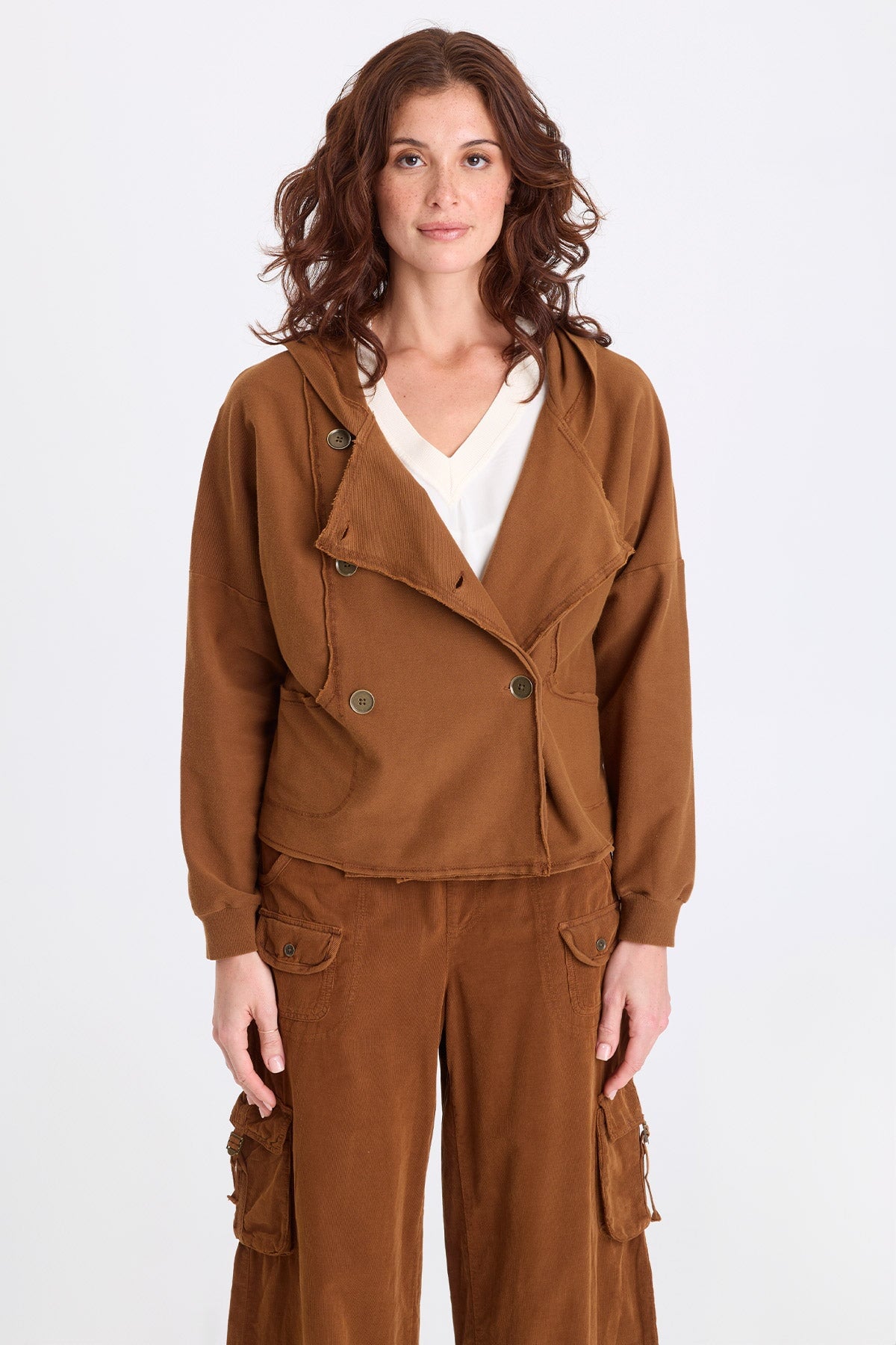 XCVI Corbett Twill Knit Utility Jacket