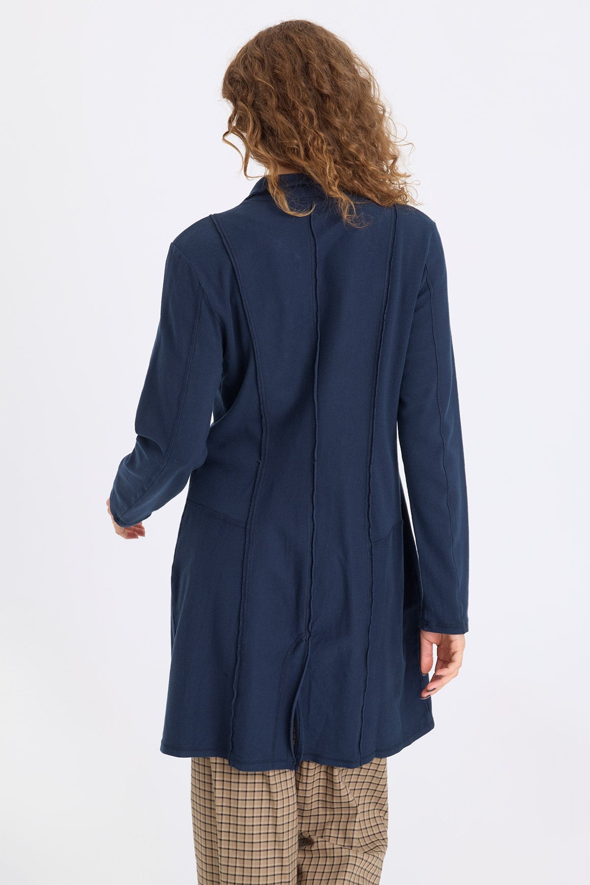 XCVI Roda Twill Knit Long Jacket