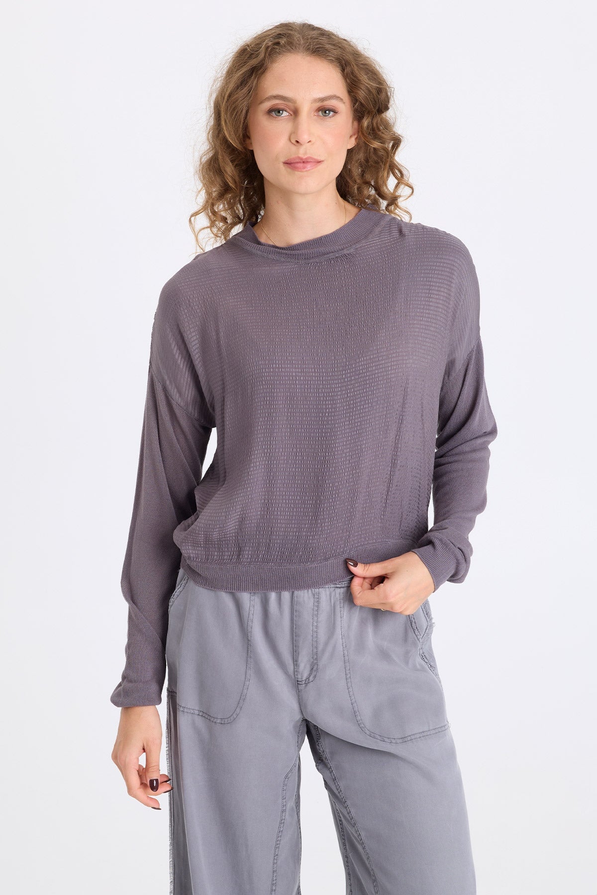 XCVI Faustina Vivi Stripe Long-Sleeve Top