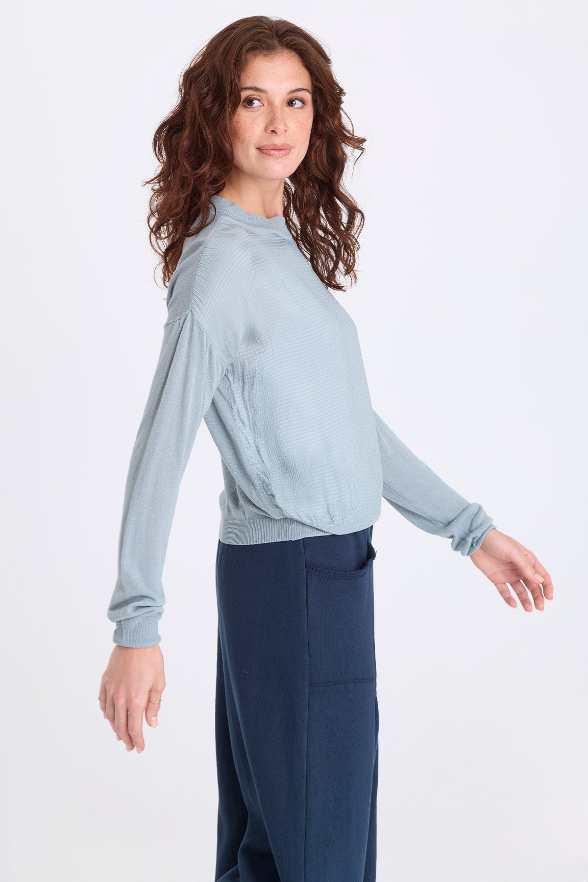 XCVI Faustina Vivi Stripe Long-Sleeve Top
