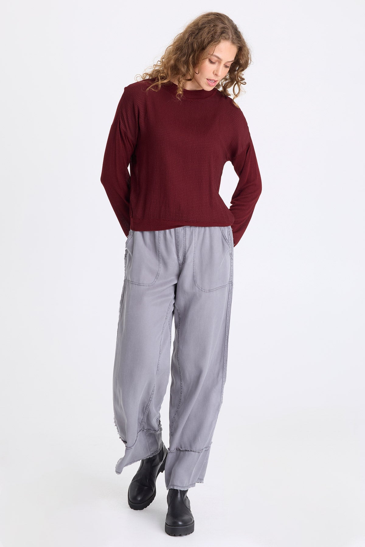 XCVI Faustina Vivi Stripe Long-Sleeve Top