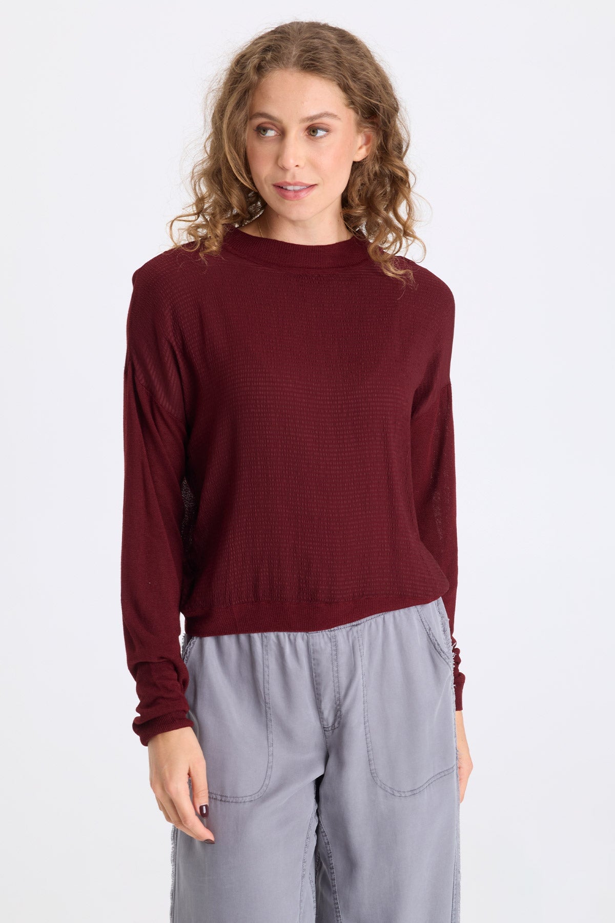 XCVI Faustina Vivi Stripe Long-Sleeve Top
