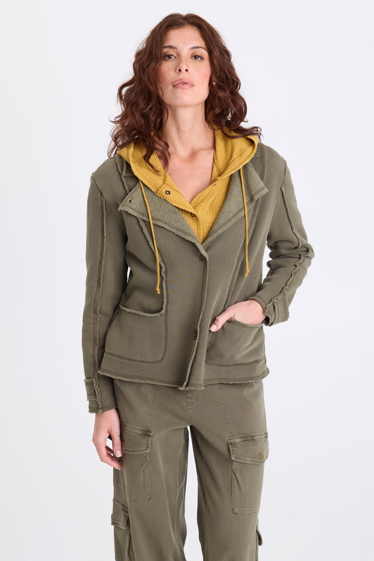 XCVI Itzel Fleece Blazer