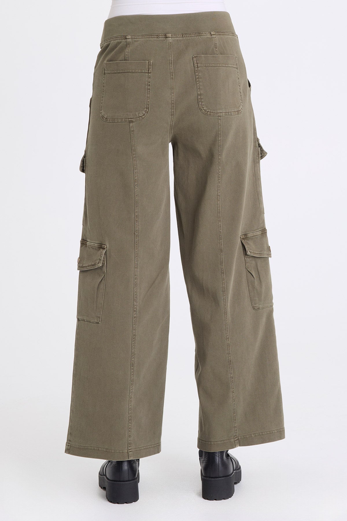XCVI Romulus Twill Wide Leg Cargo Pant