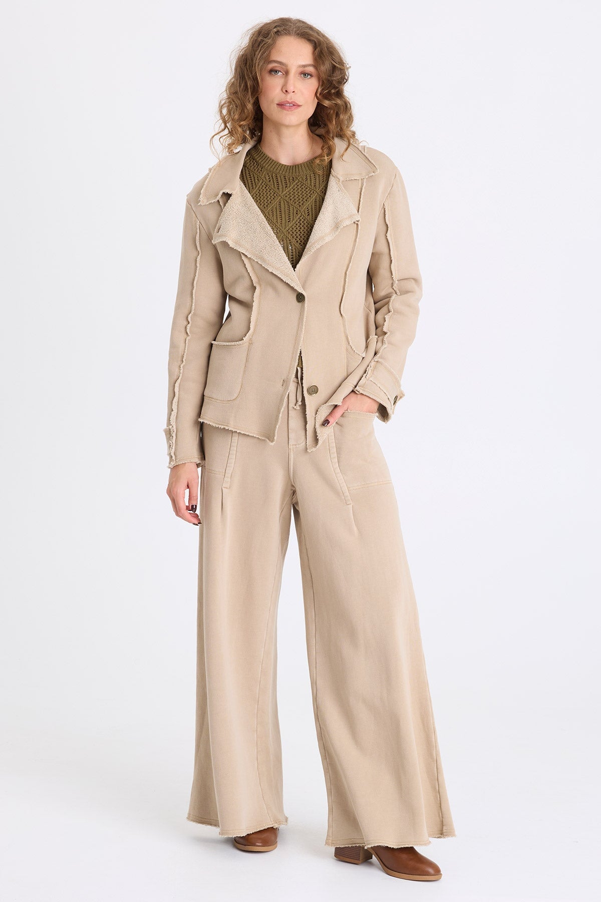 XCVI Itzel Fleece Blazer