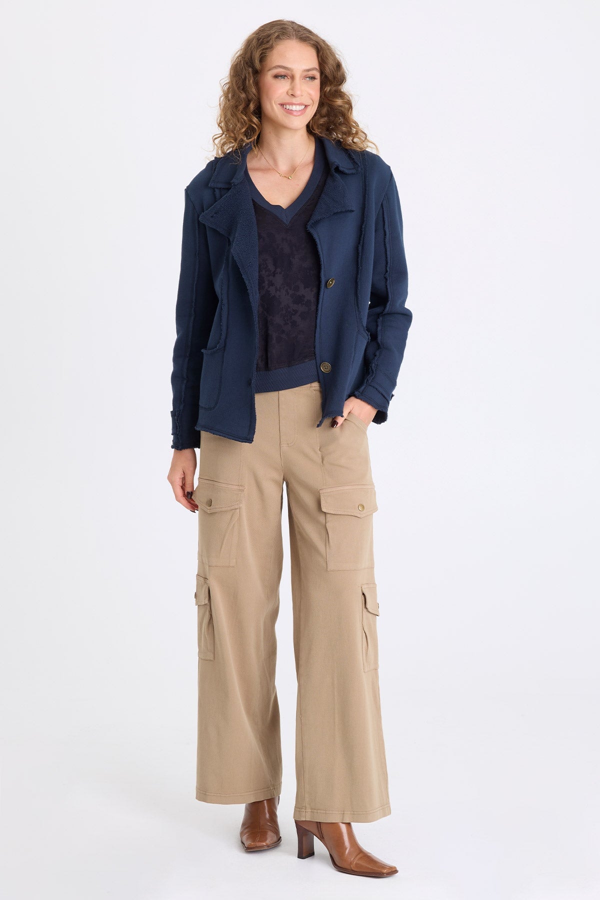 XCVI Itzel Fleece Blazer