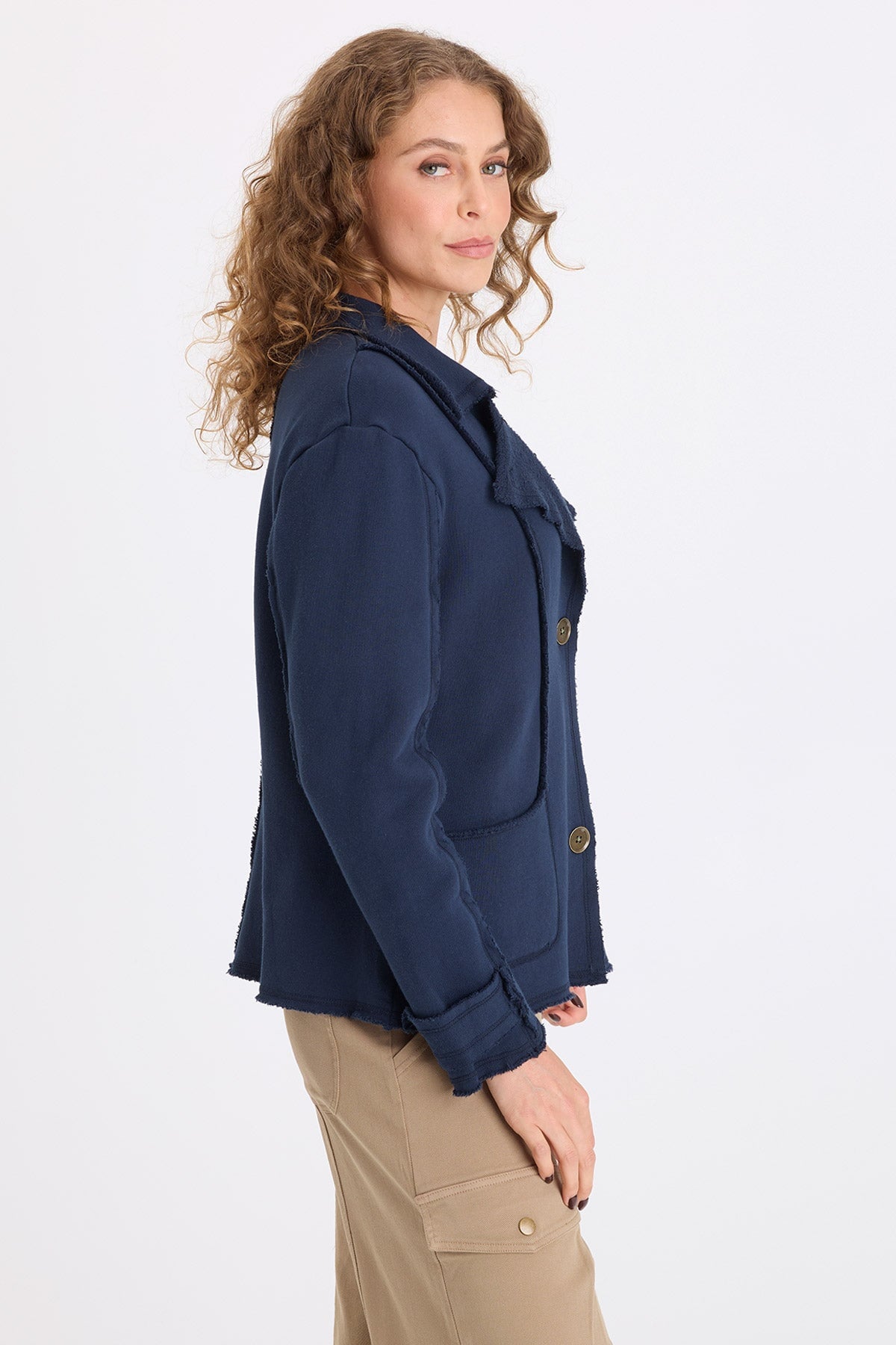 XCVI Itzel Fleece Blazer