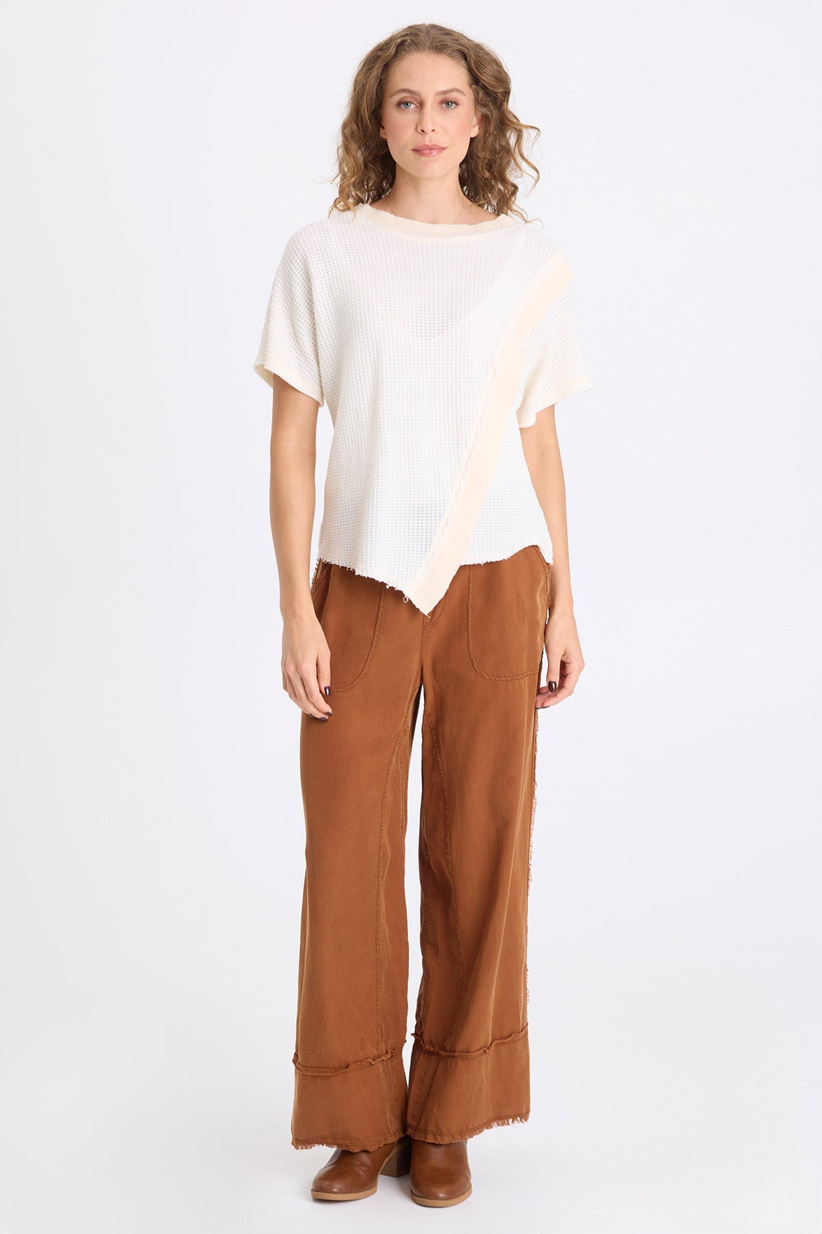 XCVI Gamal Soft Twill Wide-Leg Pant