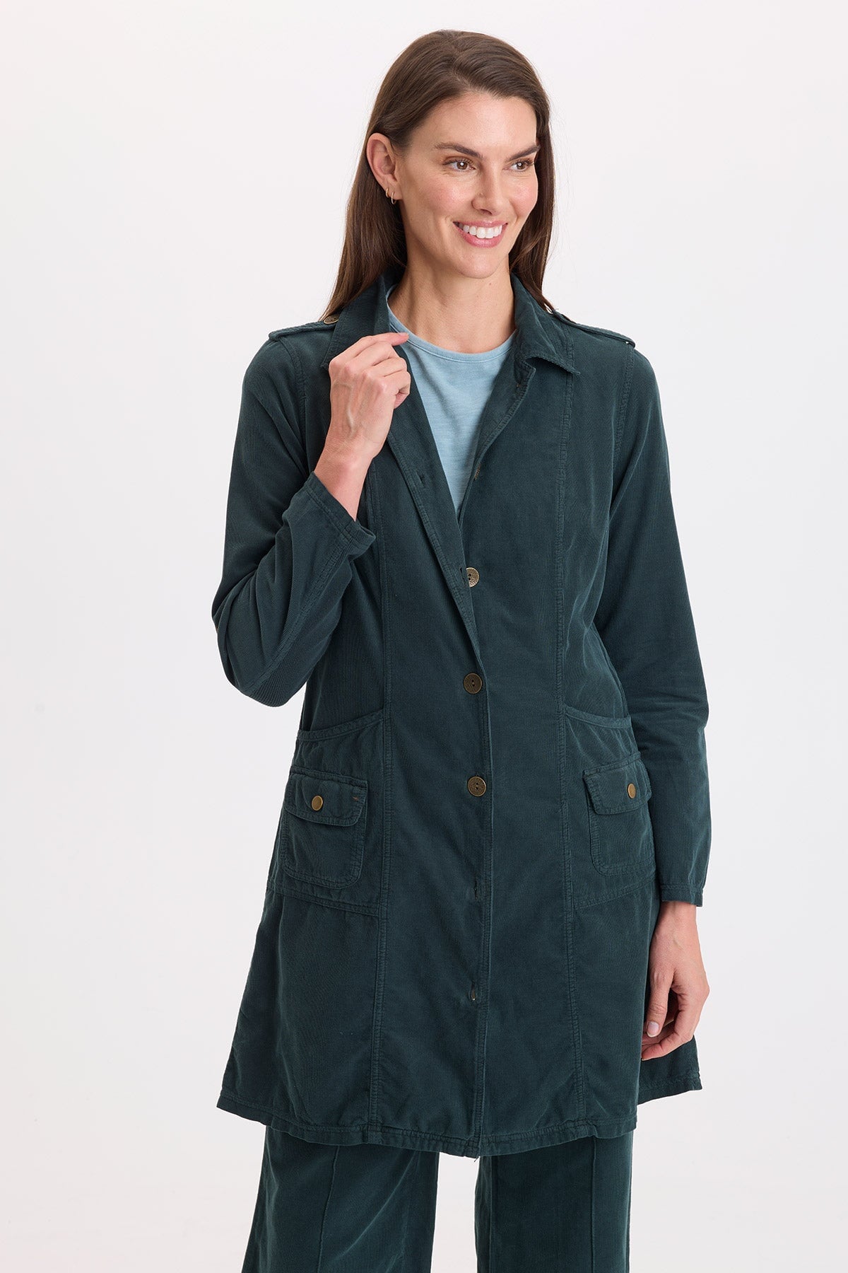 Wearables Kekoa Corduroy Trench