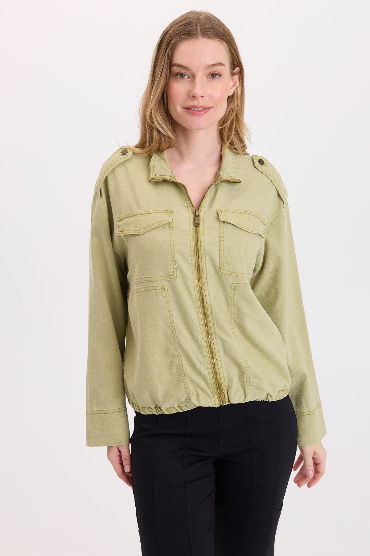 Wearables Tace Twill Relaxed Bomber Jacket