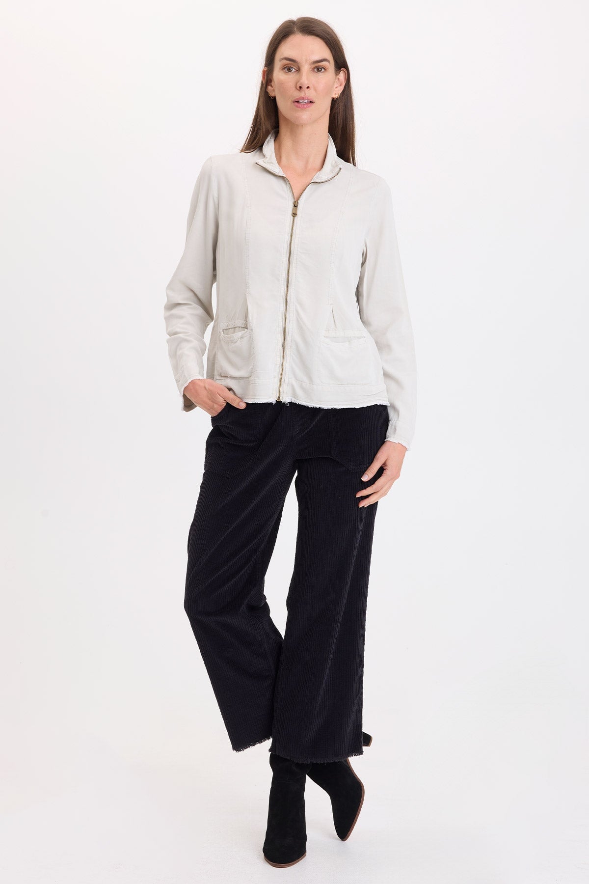 Wearables Neith Twill Zip-Up Jacket