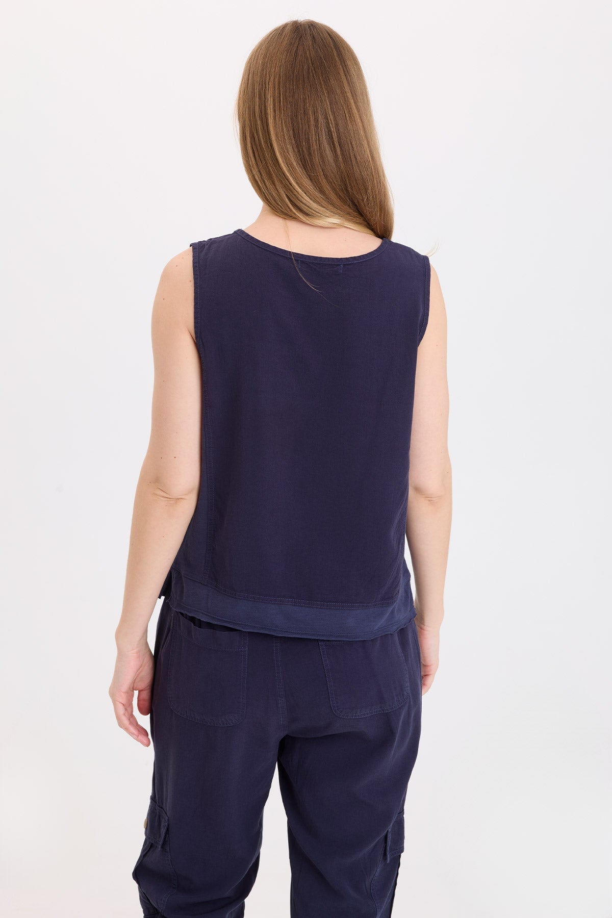 Wearables Dalil Twill/Jersey Tank