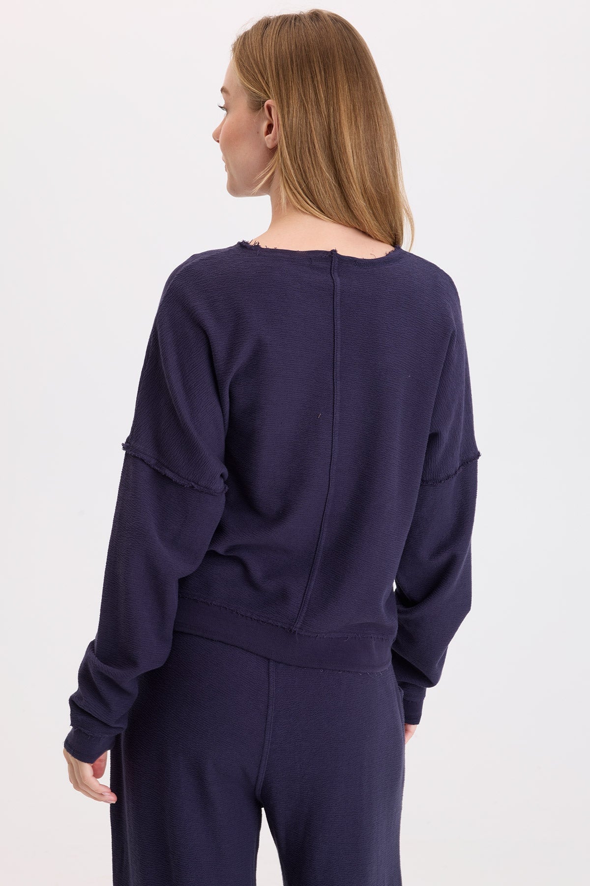 Wearables Cirilla Crepe-Knit Pullover