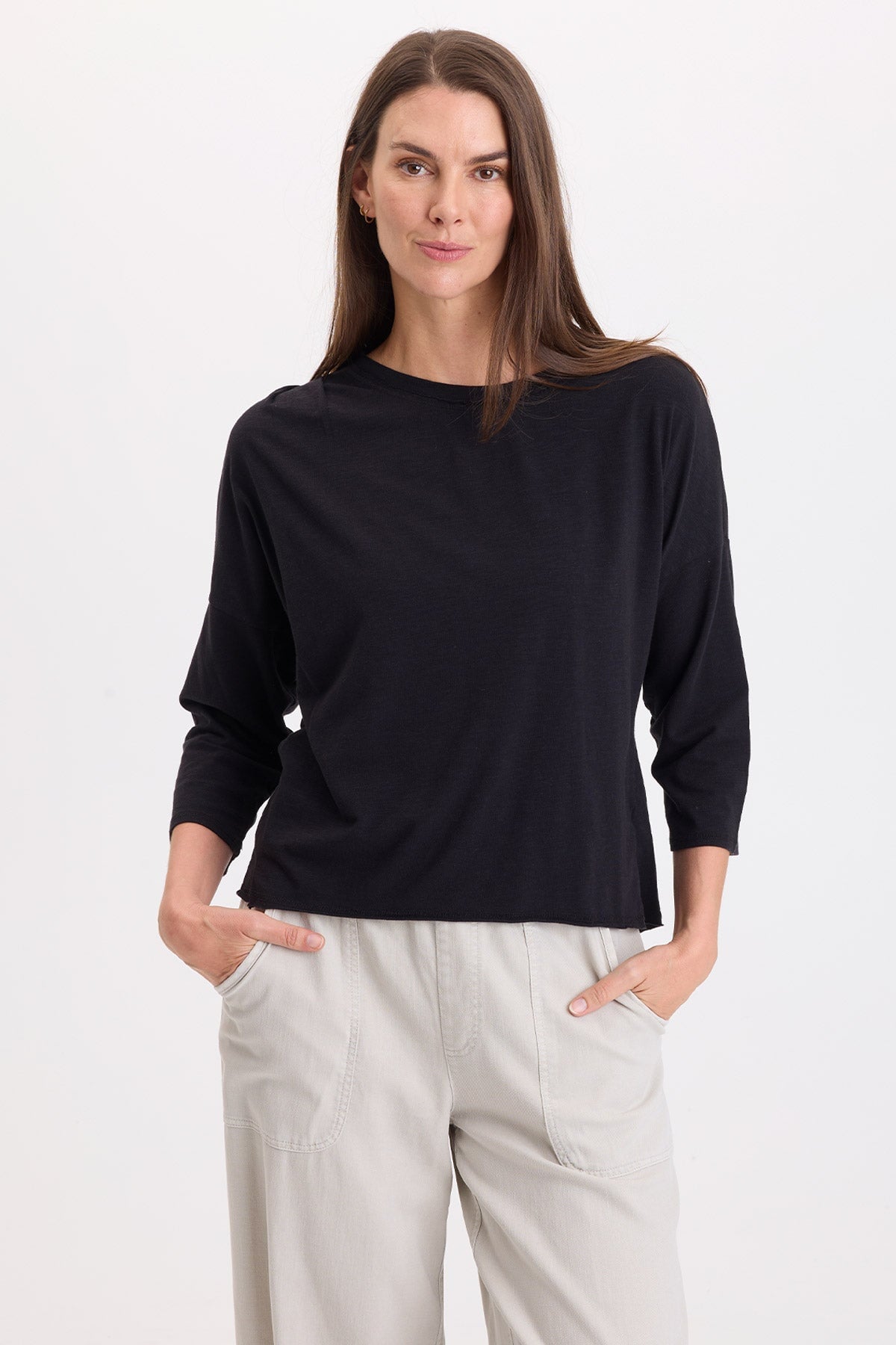 Wearables Olivero Pleated Shoulder Top