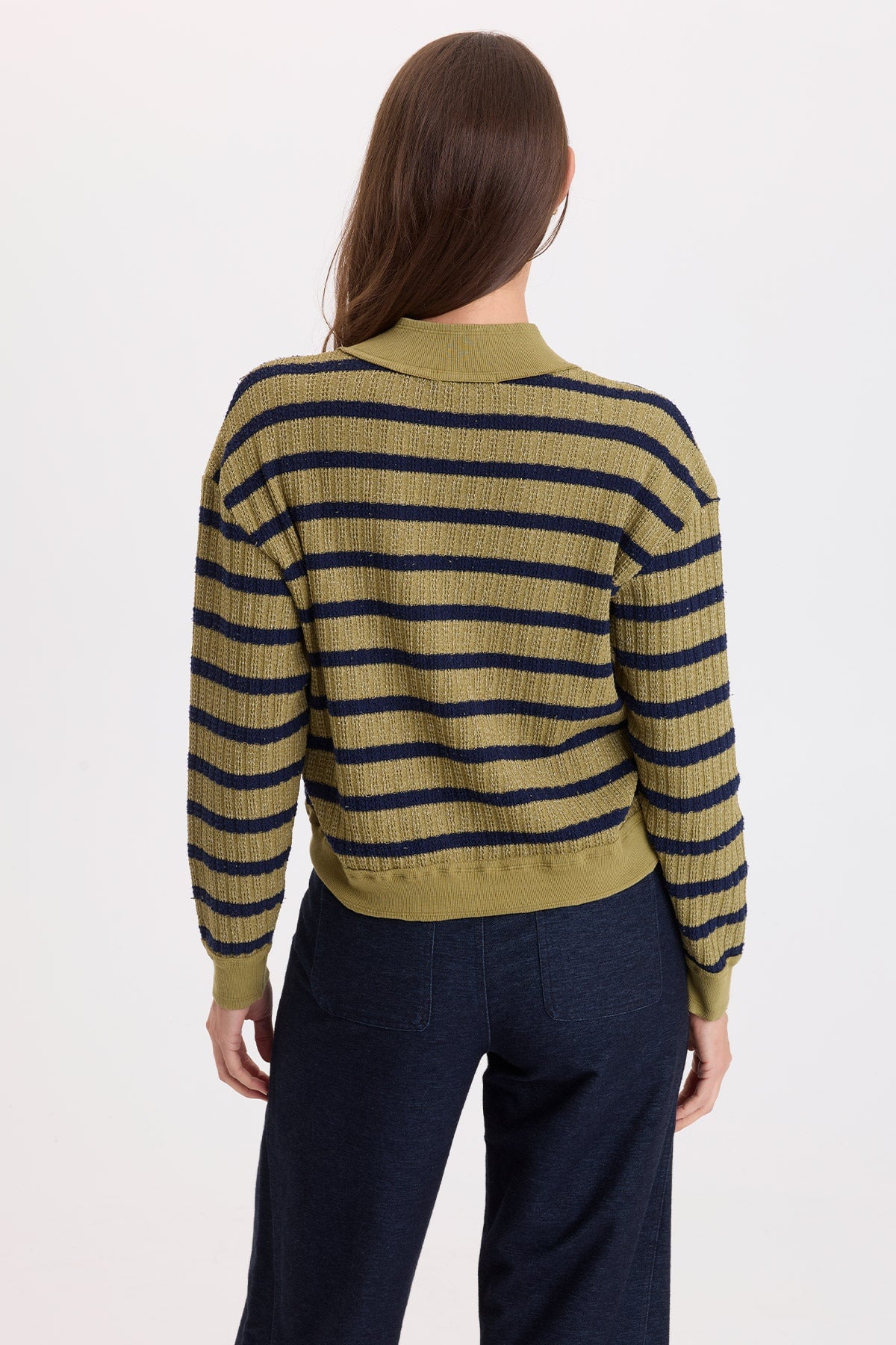 Wearables Fonz Stripe V-Neck Top