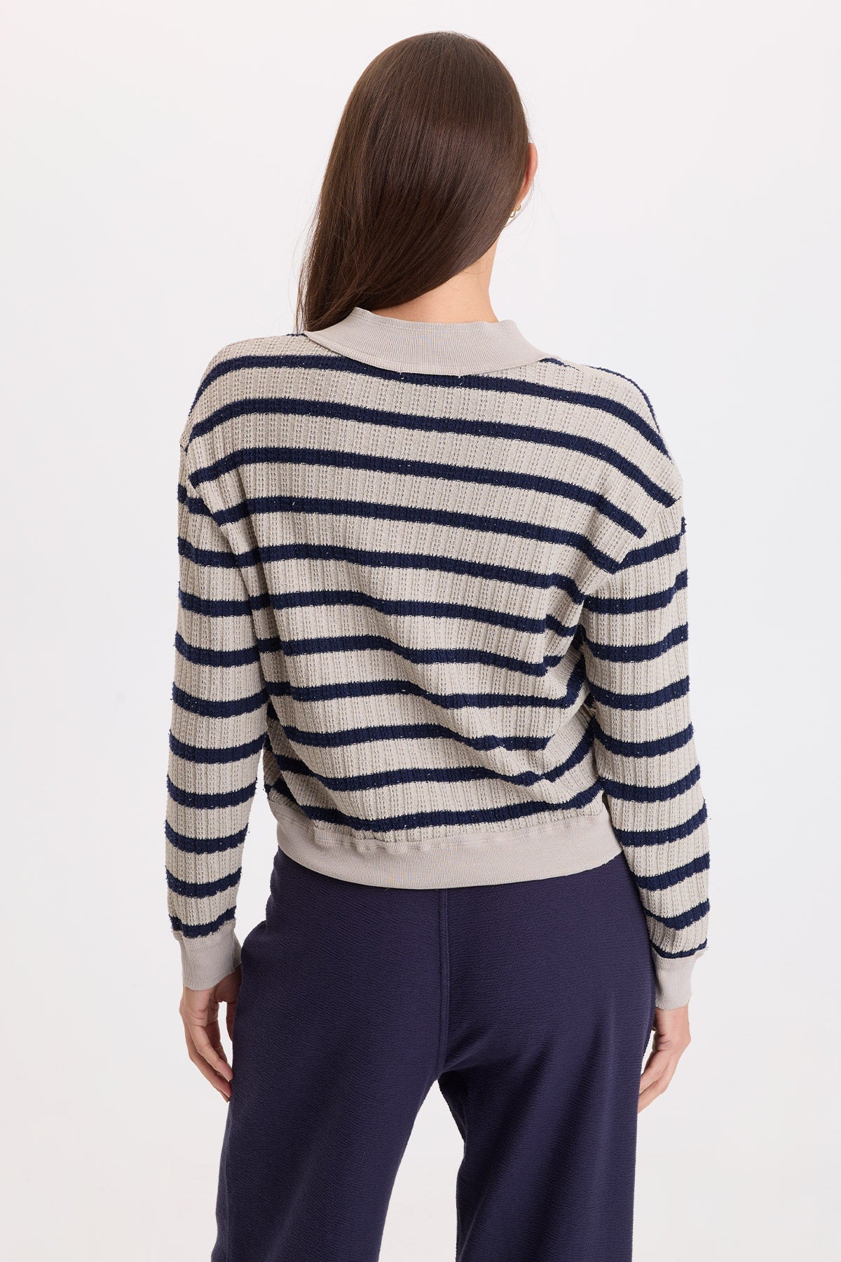 Wearables Fonz Stripe V-Neck Top