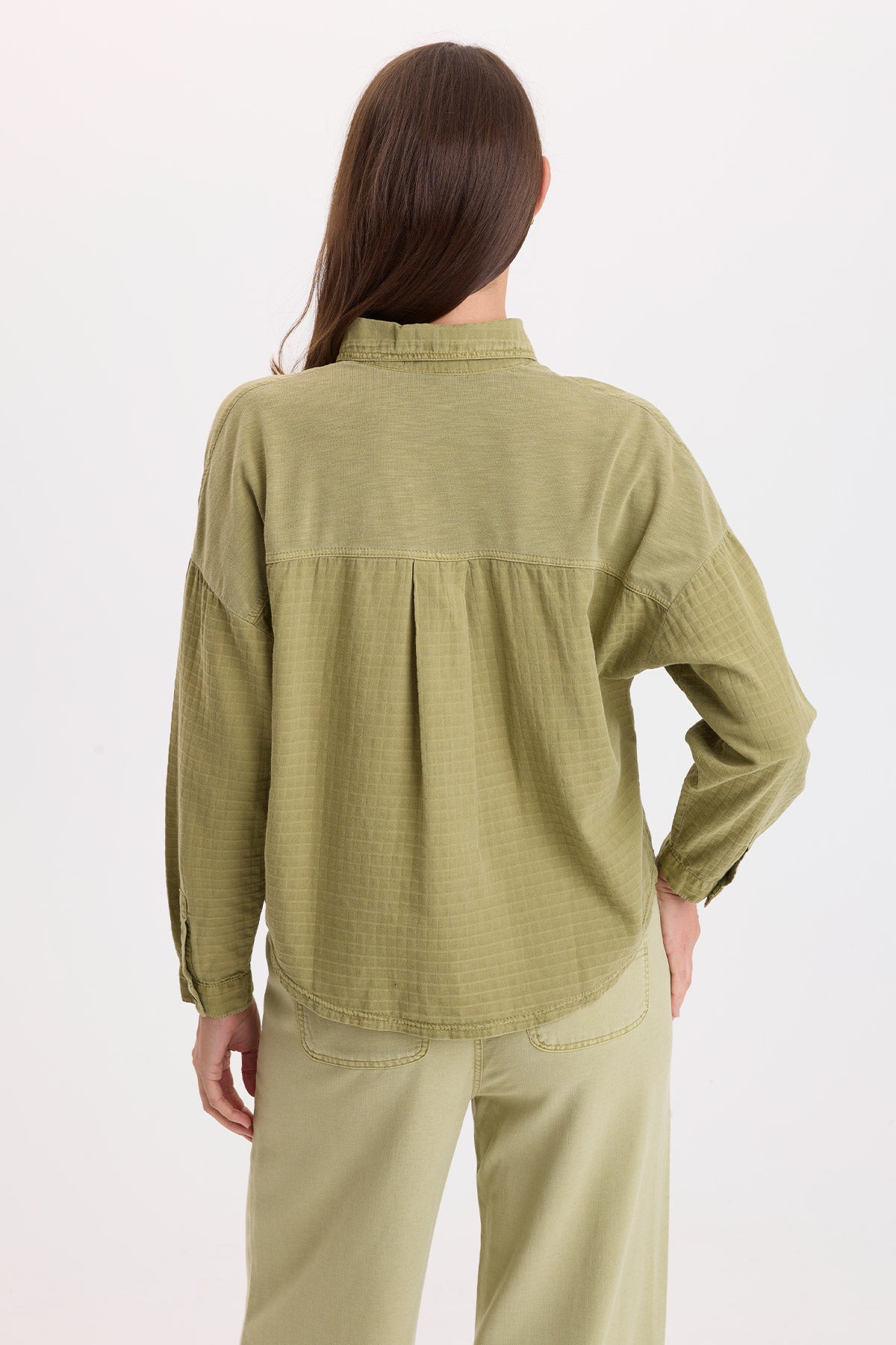 Becknir Basket Weave Button-Up