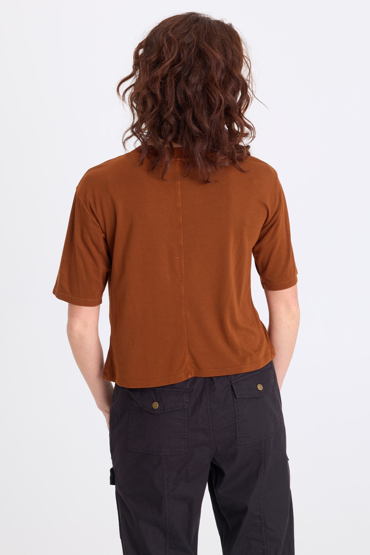 XCVI Nonus Jersey Short Sleeve Top