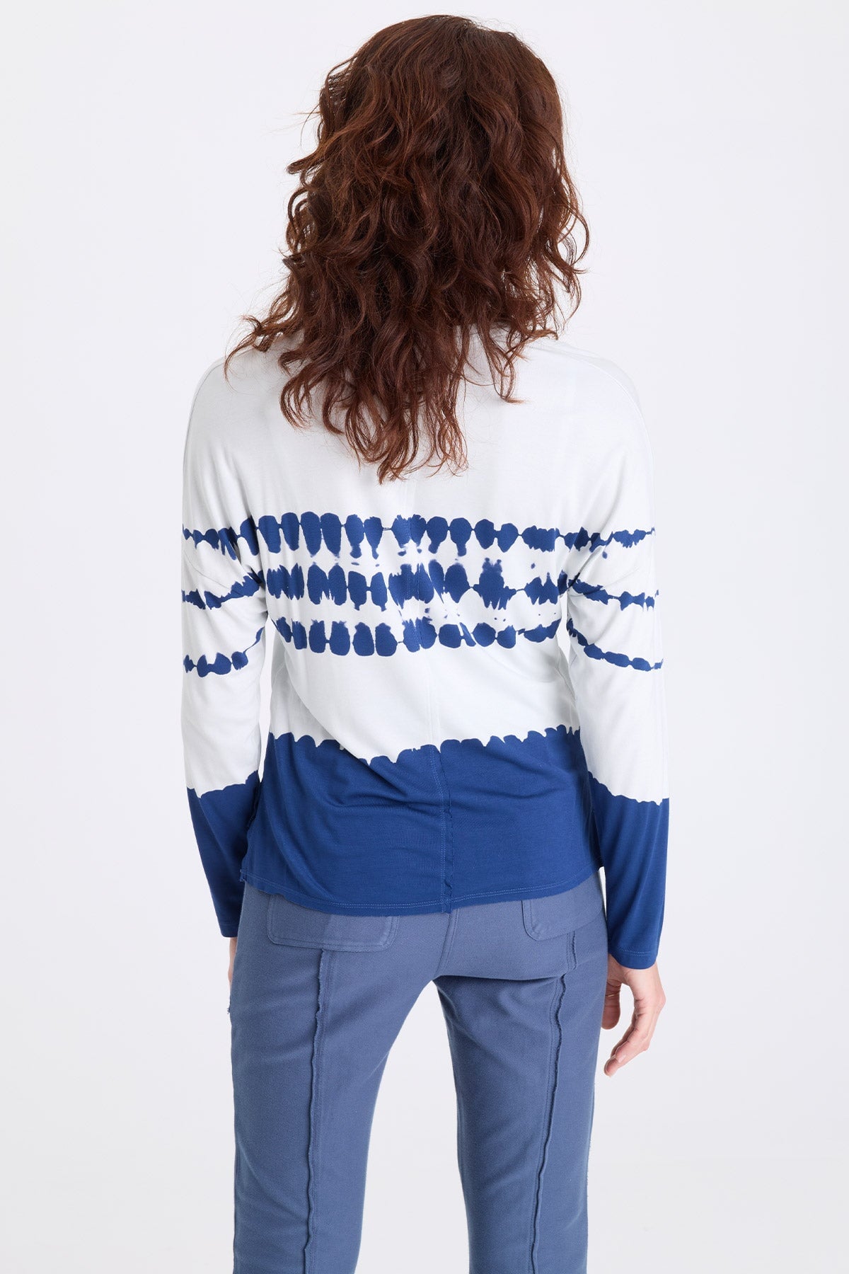 XCVI Noor Jersey V-Neck Long Sleeve Top