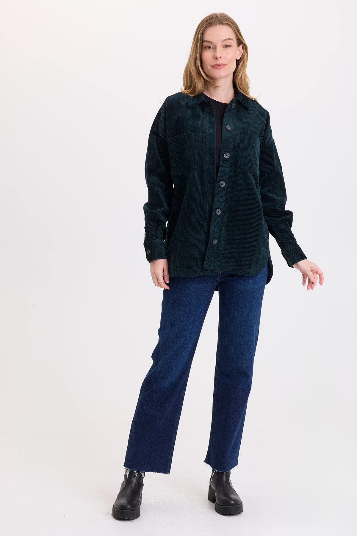Wearables Lincoln Corduroy Shacket
