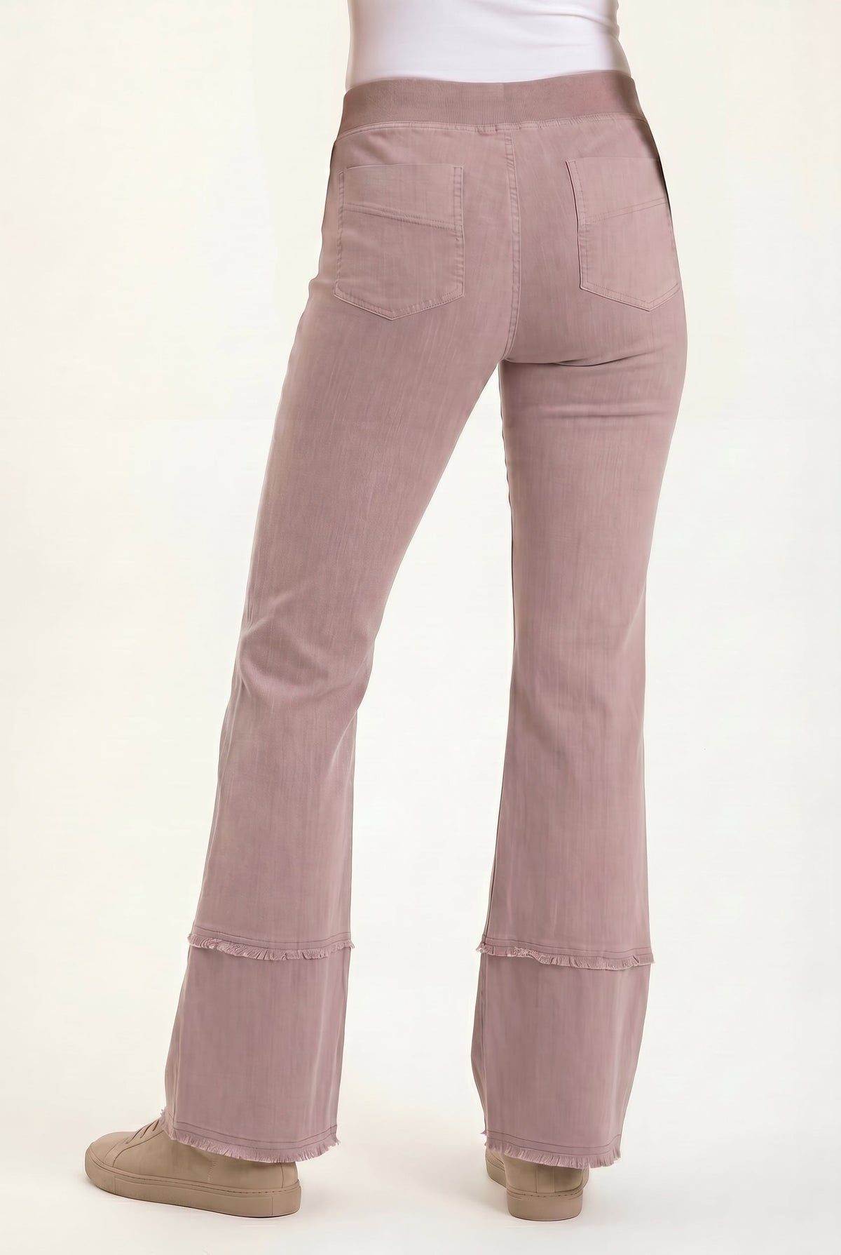 Wearables Arrin Bell Flare Pull-Up Twill Pant