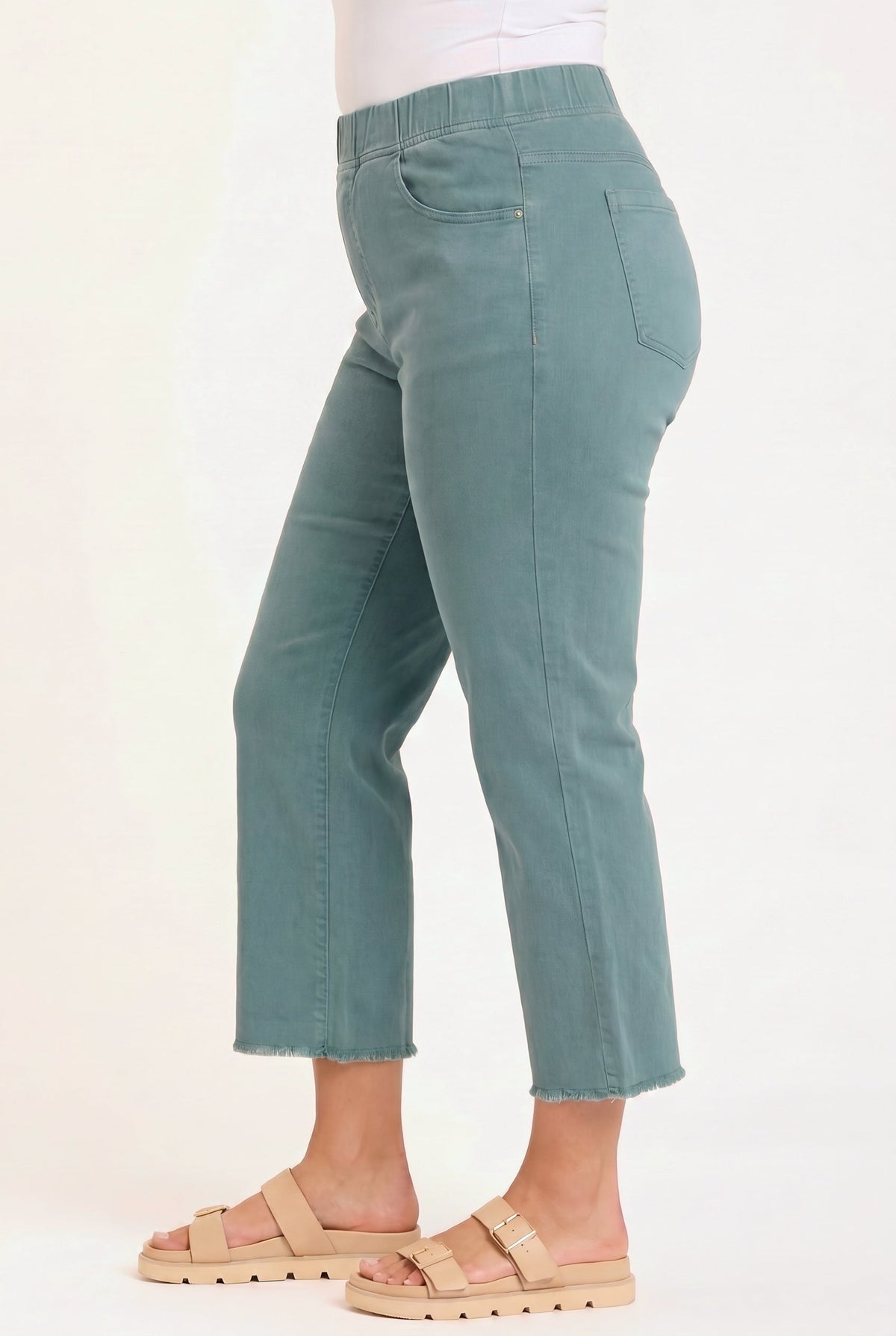 Wearables Lorilei Twill Flare Pull-On Pant