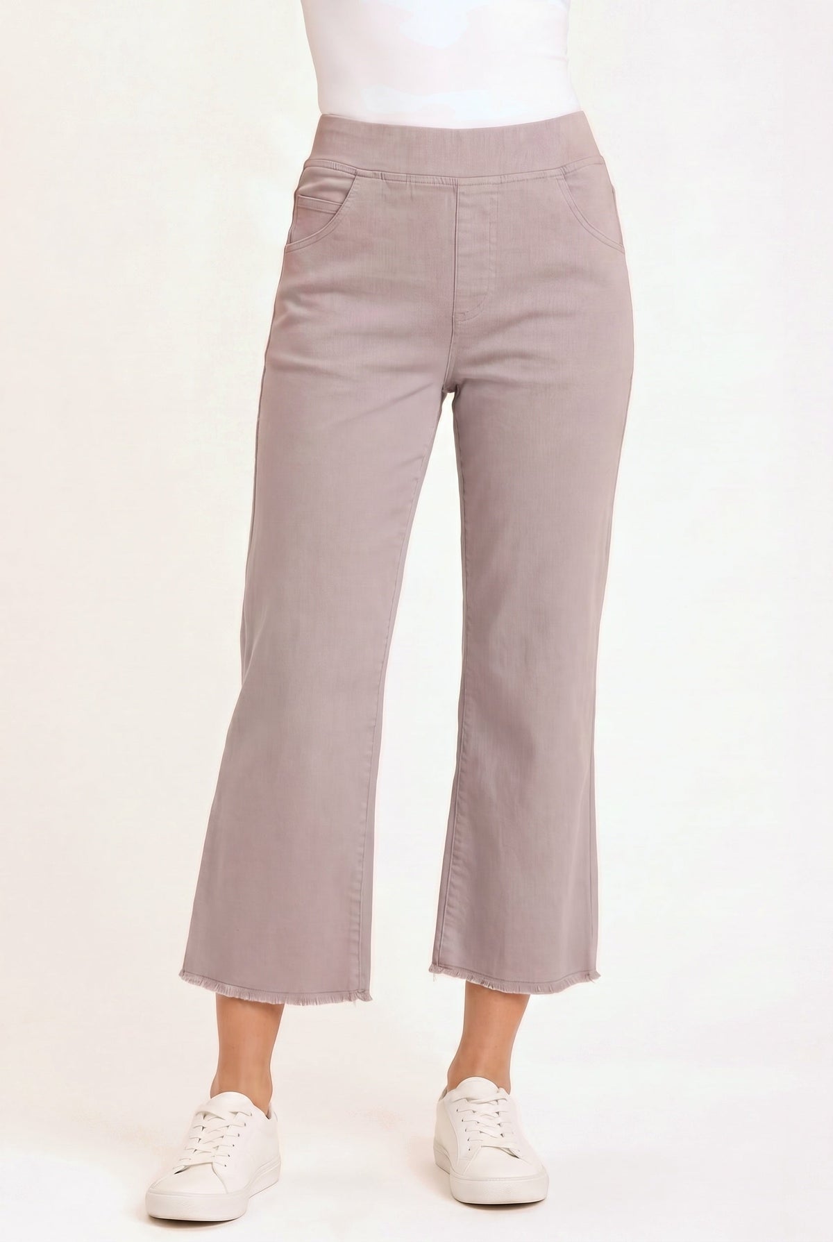 Wearables Lorilei Twill Flare Pull-On Pant